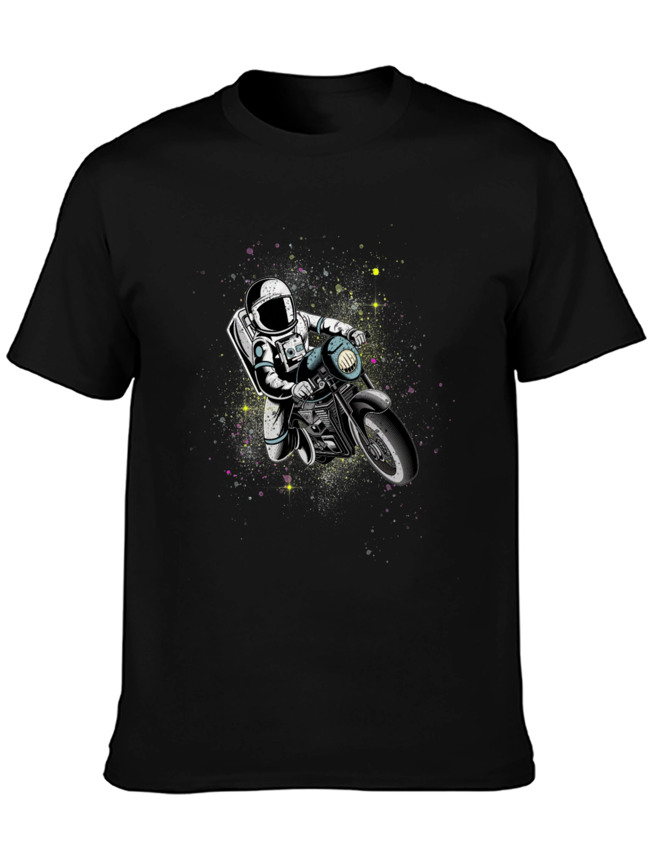 Astronaut Motorcycle Graphic Tee