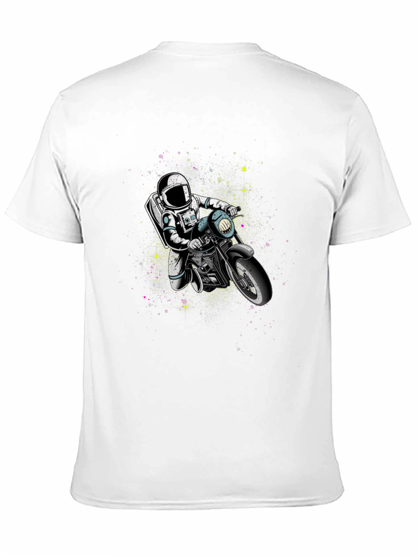 Astronaut Motorcycle Graphic Tee