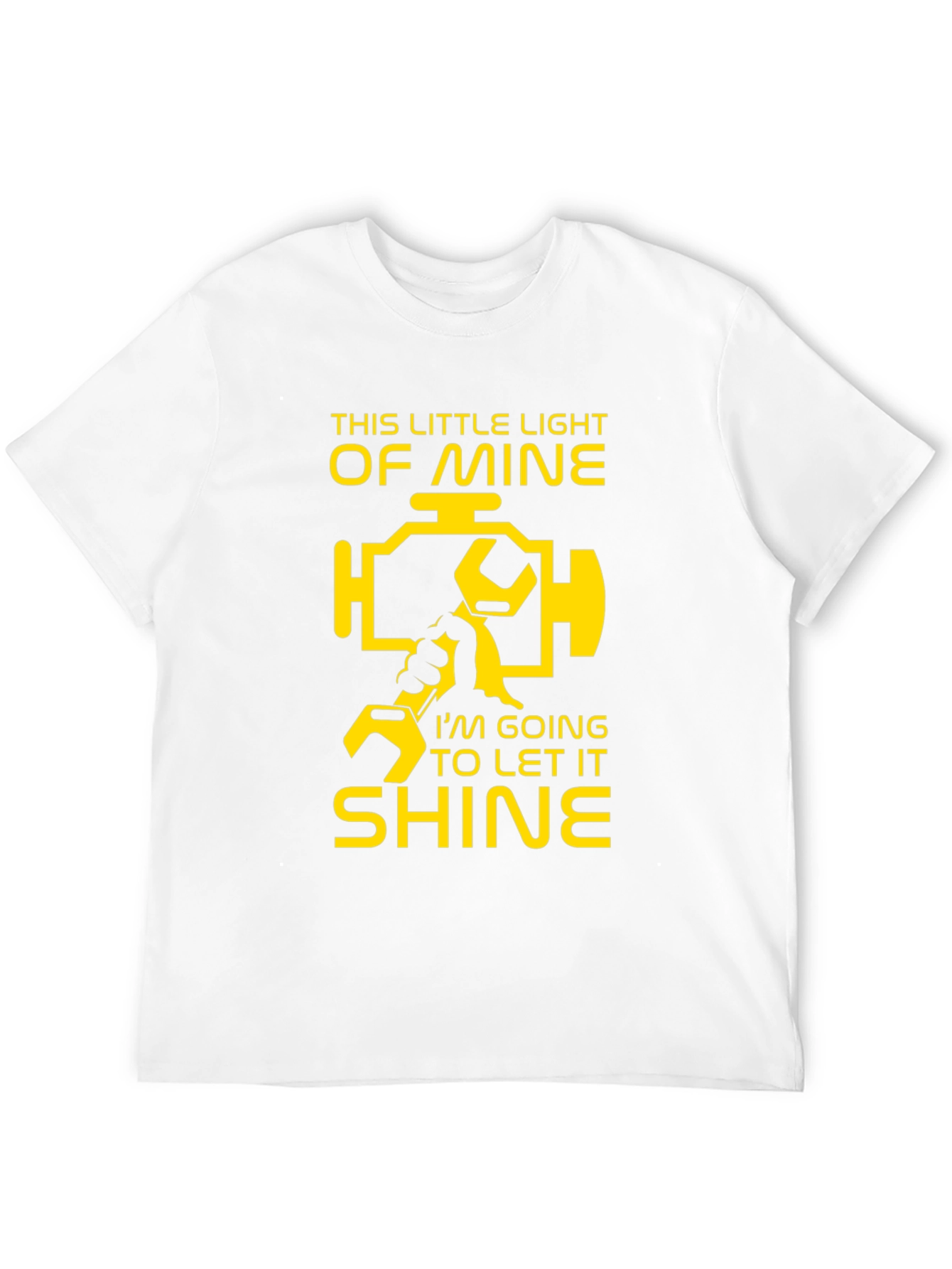 This Little Light of Mine Mechanic T-Shirt