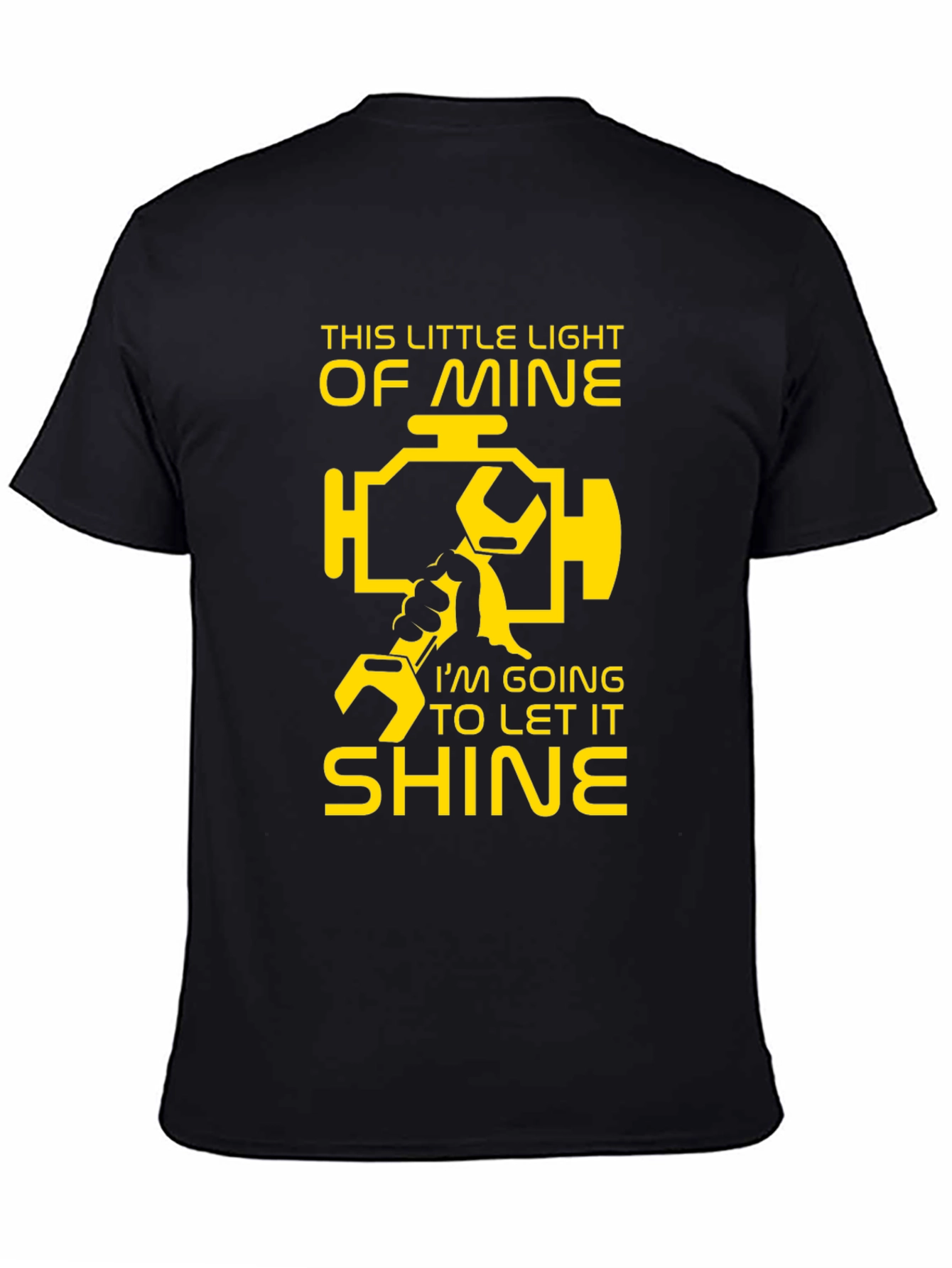 This Little Light of Mine Mechanic T-Shirt