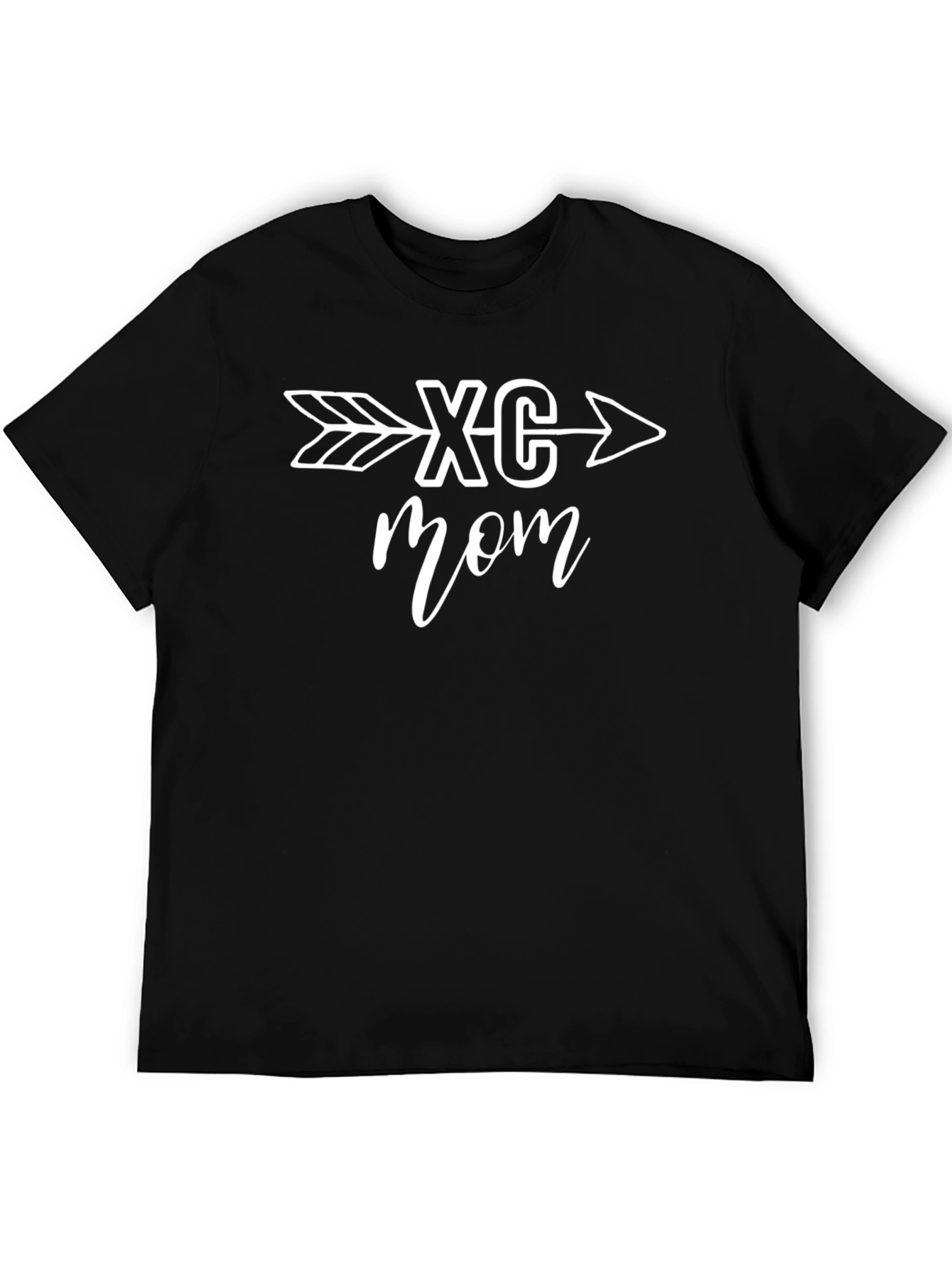 XC Mom T-Shirt - Cross Country Arrow Design
