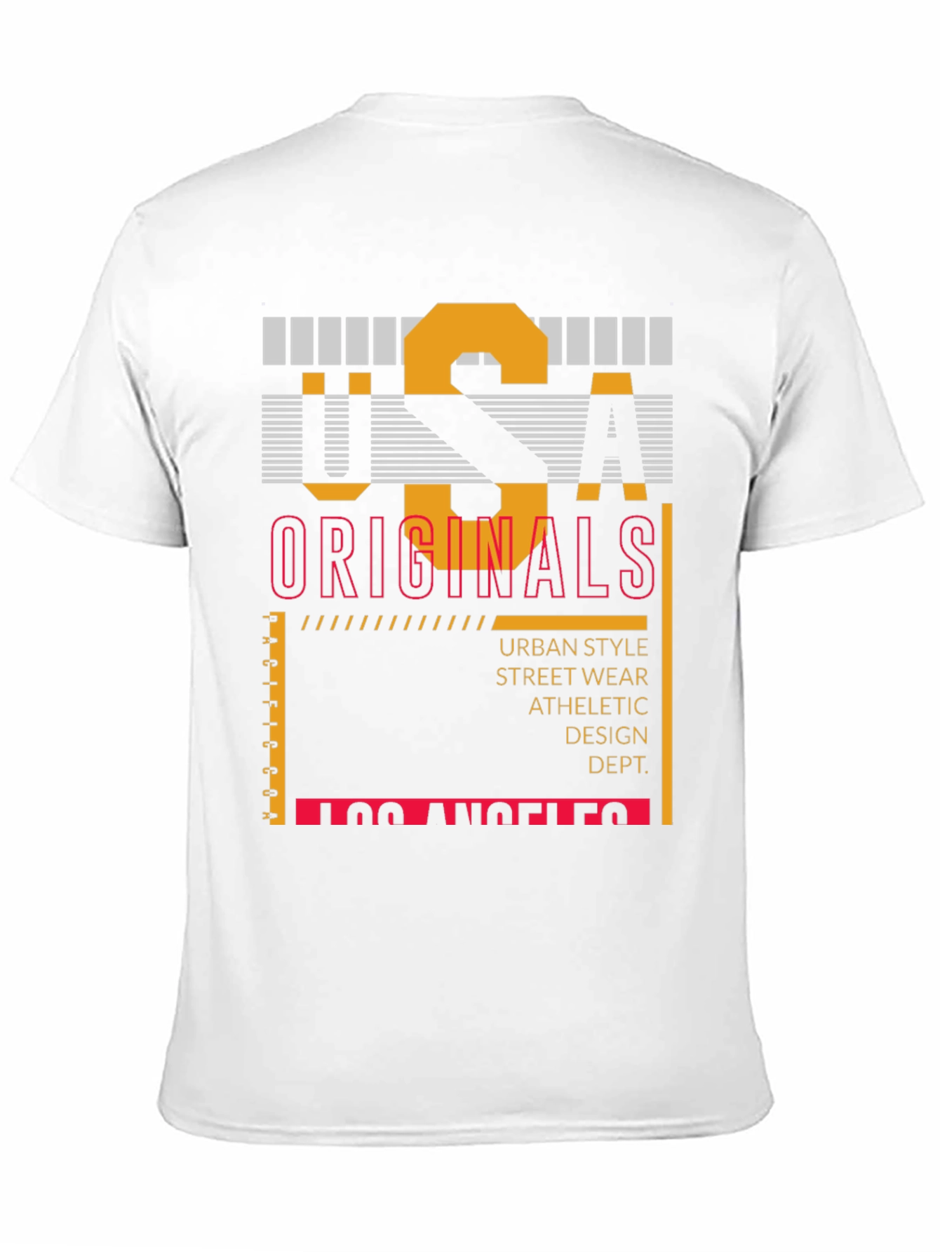 USA Originals Graphic Print Black T-Shirt