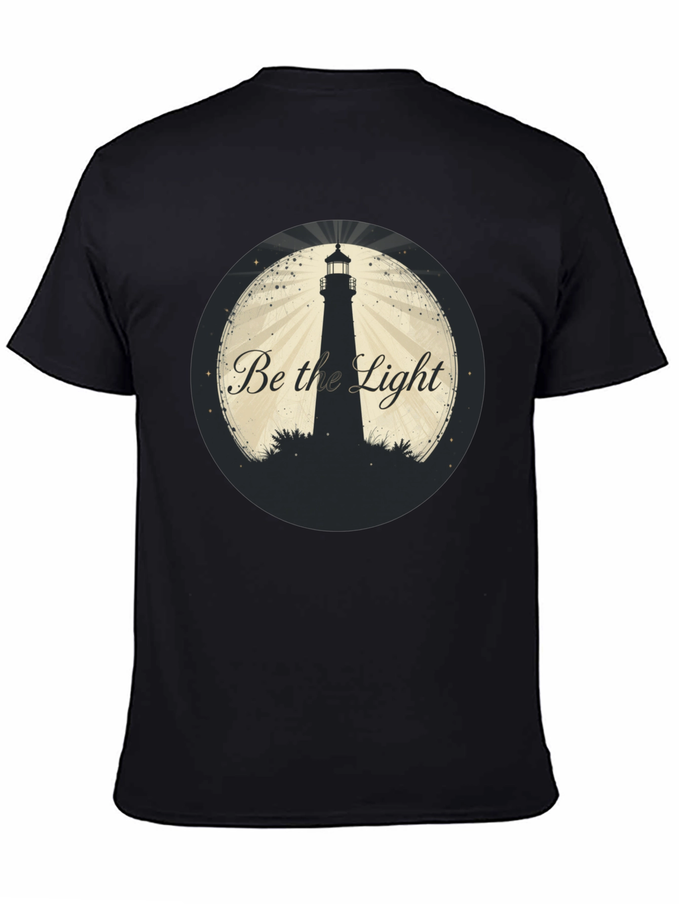 Be the Light Lighthouse Graphic T-Shirt