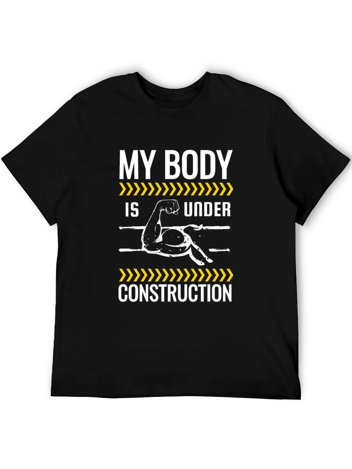 My Body Is Under Construction Graphic T-Shirt