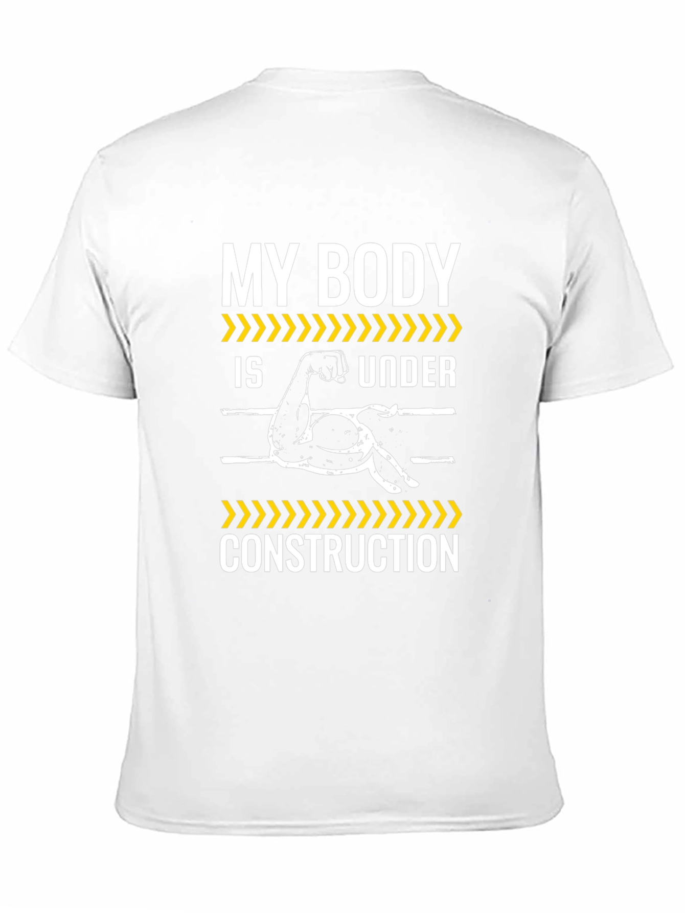 My Body Is Under Construction Graphic T-Shirt
