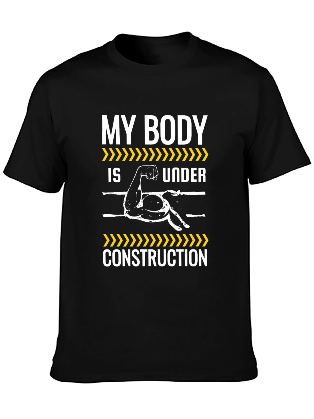 My Body Is Under Construction Graphic T-Shirt