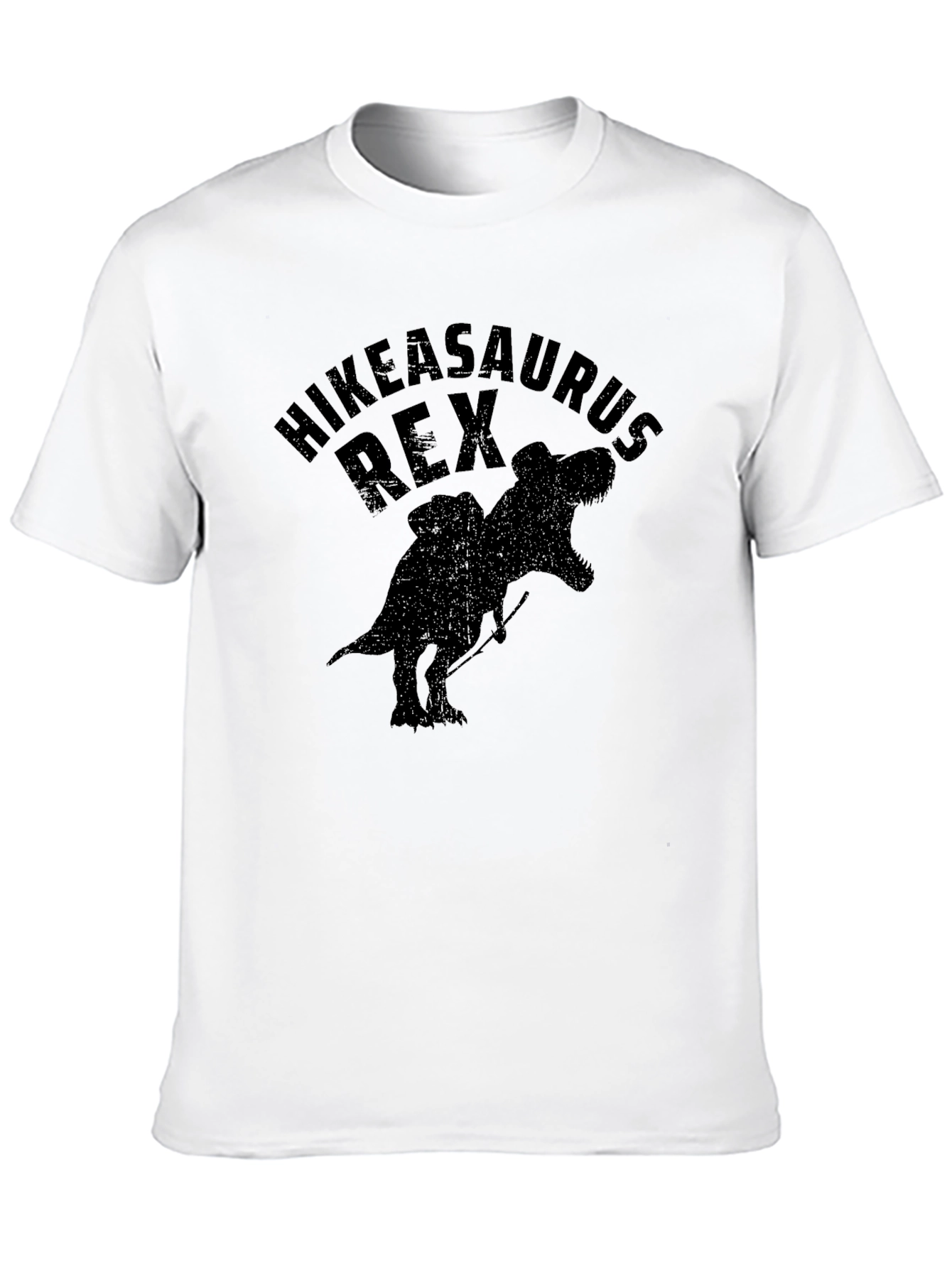 Hikeasaurus Rex Black Graphic Tee