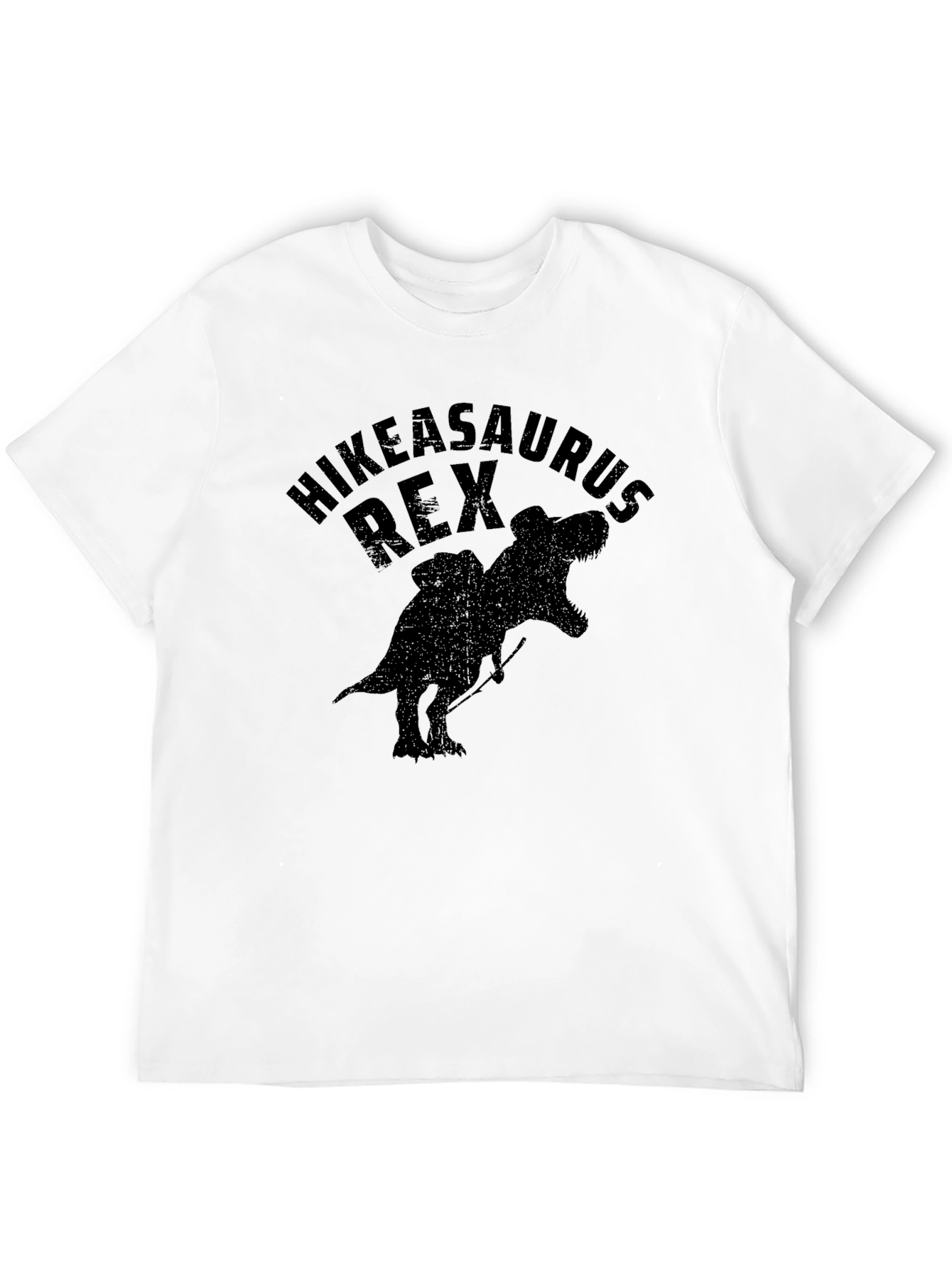 Hikeasaurus Rex Black Graphic Tee
