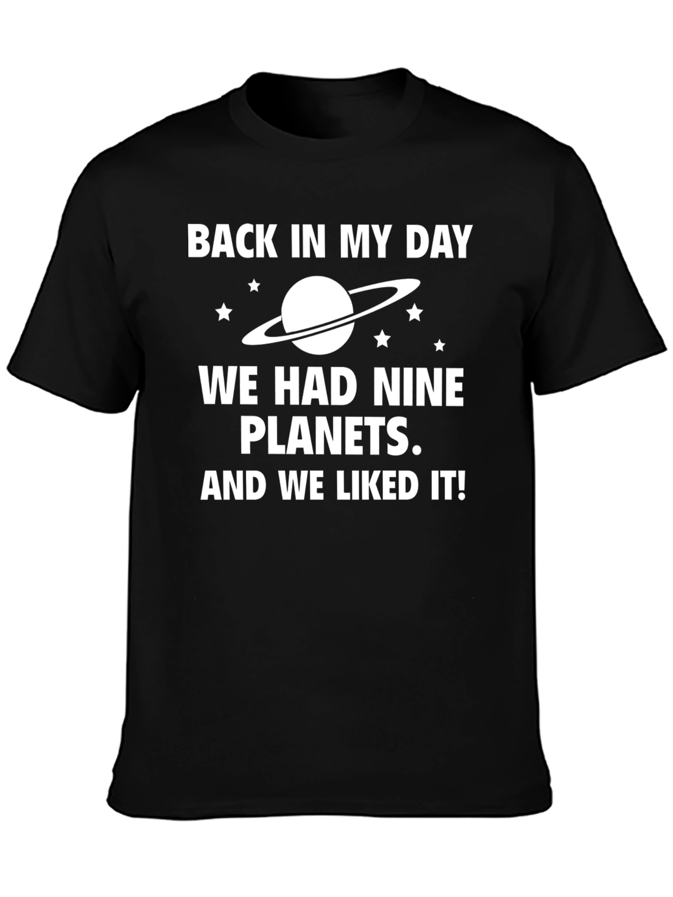 Retro Nine Planets T-Shirt