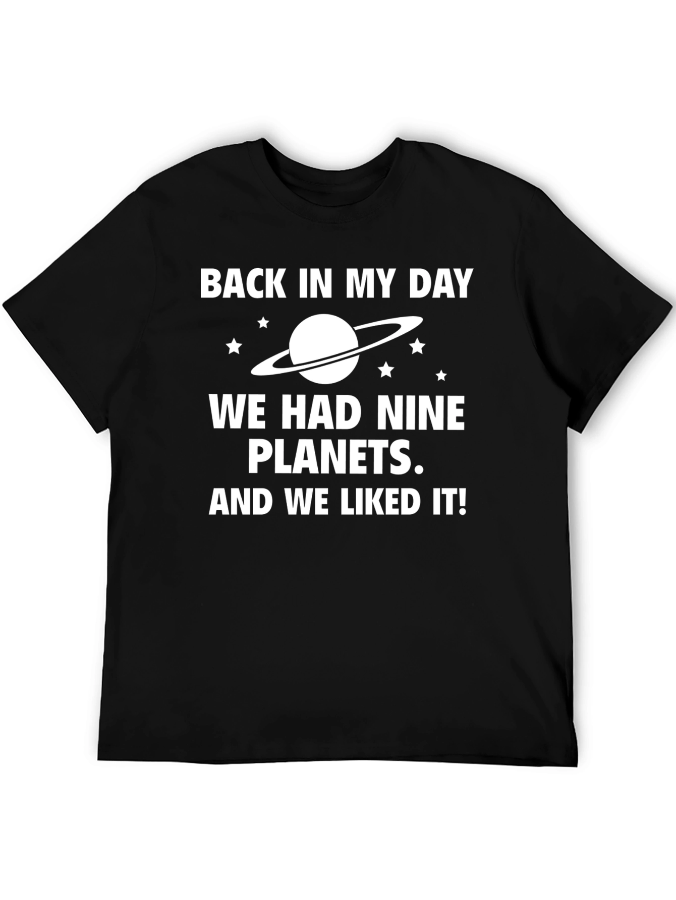 Retro Nine Planets T-Shirt