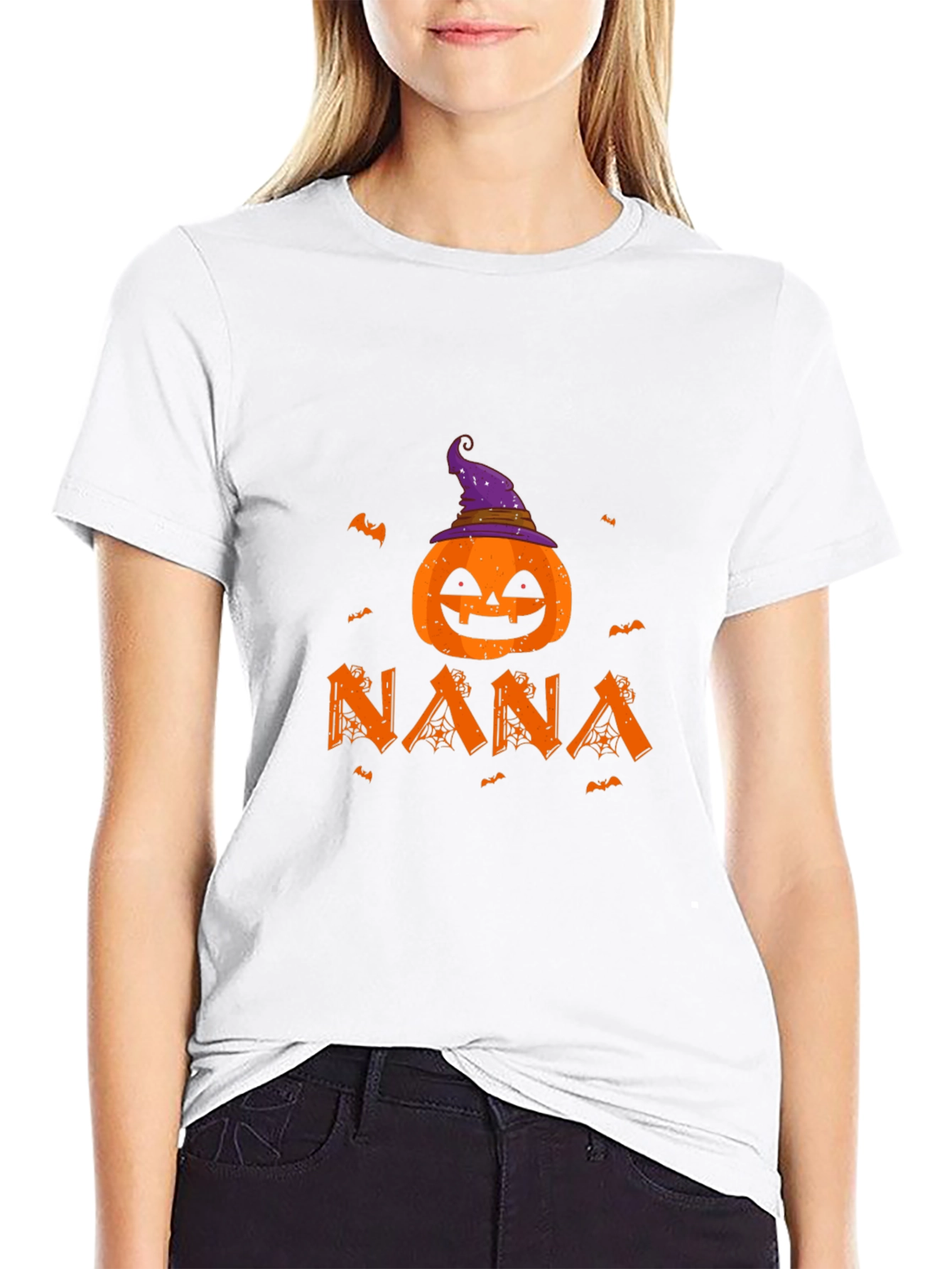 Halloween Nana Pumpkin T-Shirt