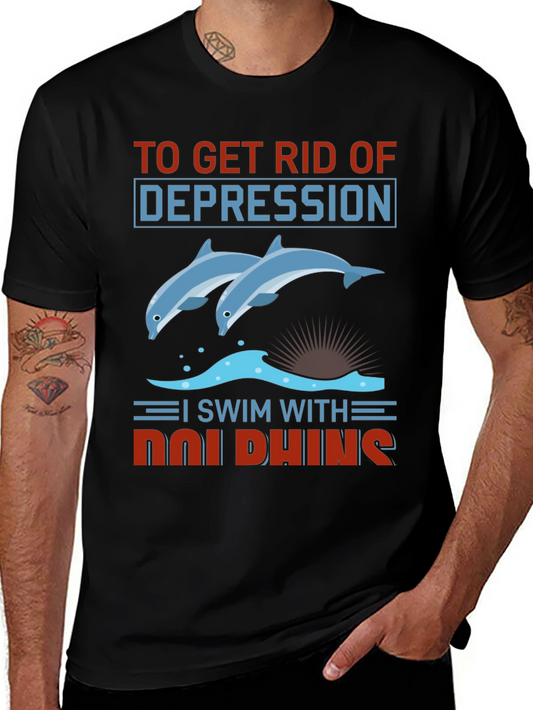 Dolphin Depression Relief T-Shirt