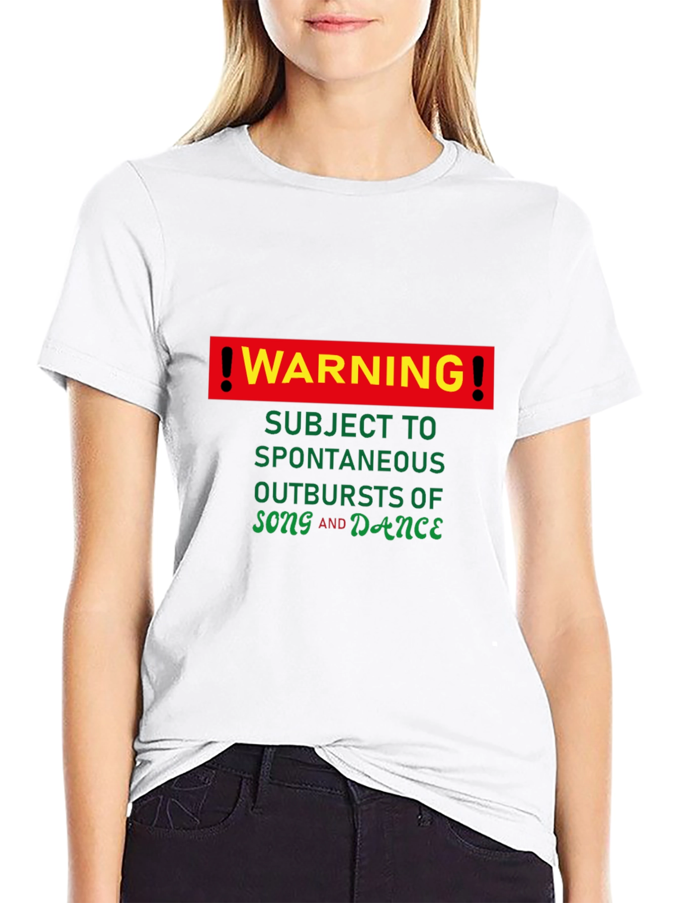 Warning Spontaneous Outbursts T-Shirt