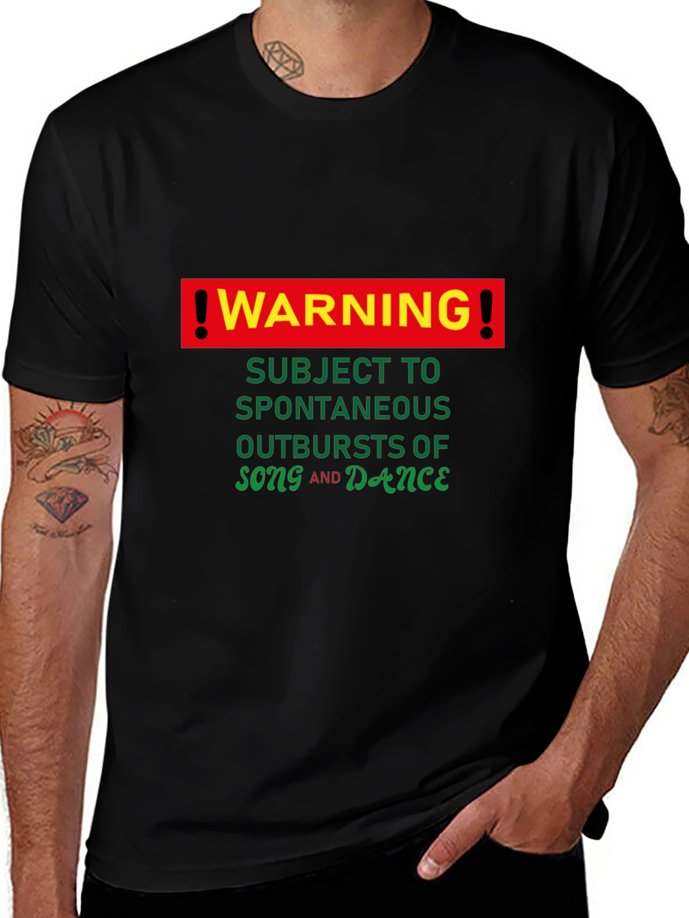 Warning Spontaneous Outbursts T-Shirt