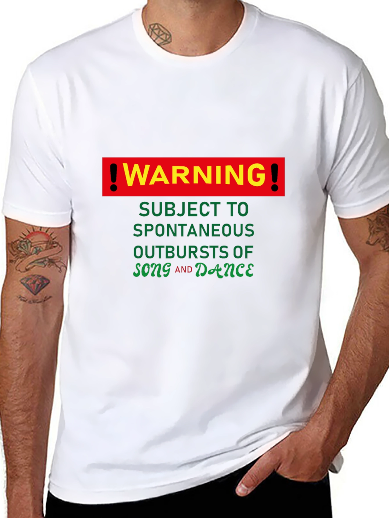 Warning Spontaneous Outbursts T-Shirt