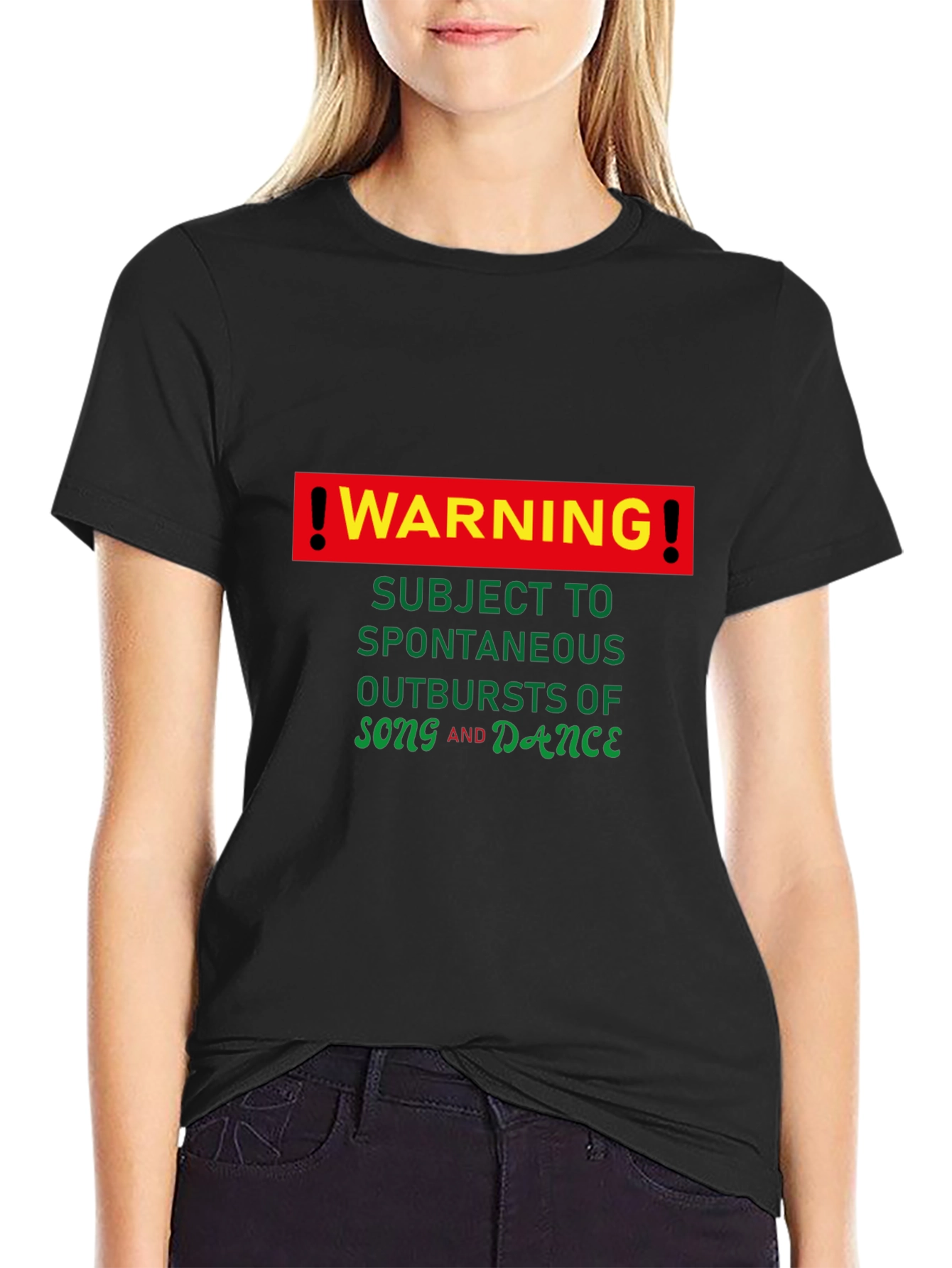 Warning Spontaneous Outbursts T-Shirt