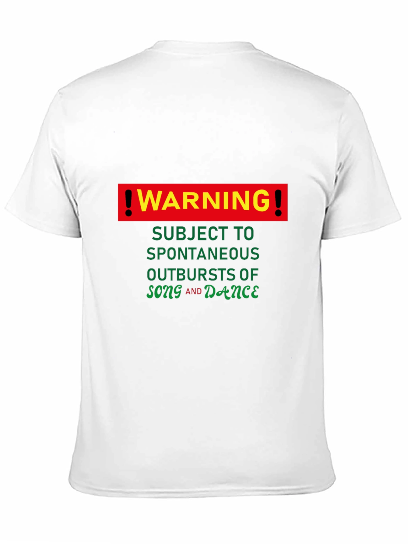 Warning Spontaneous Outbursts T-Shirt