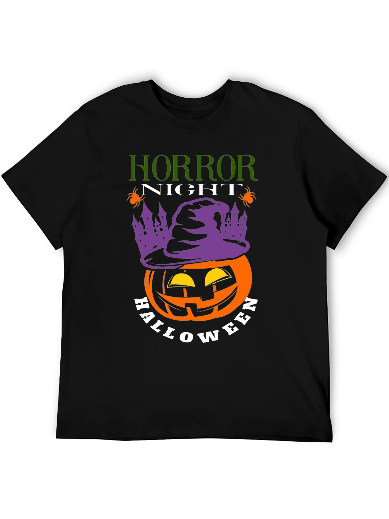 Horror Night Halloween Pumpkin T-Shirt