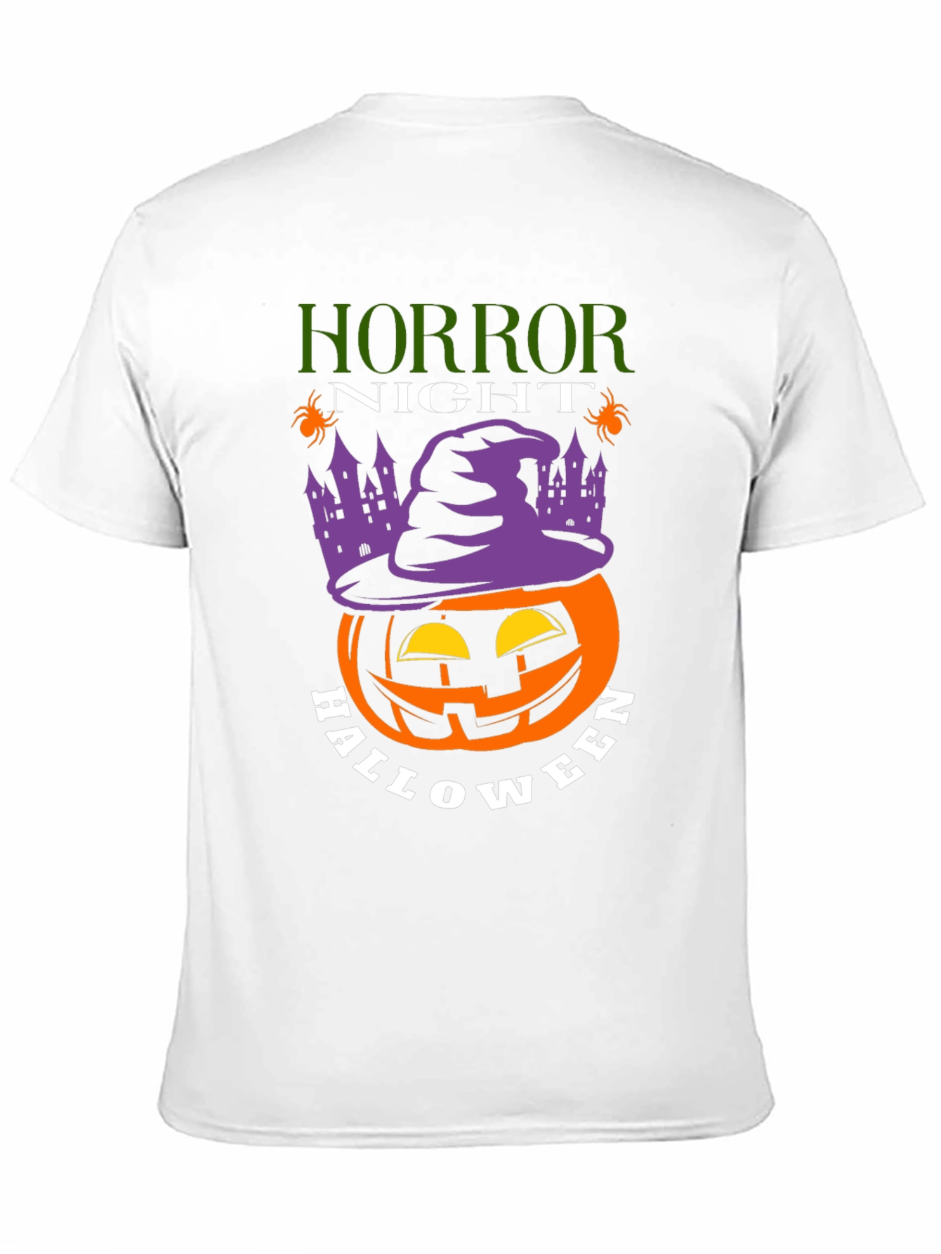 Horror Night Halloween Pumpkin T-Shirt