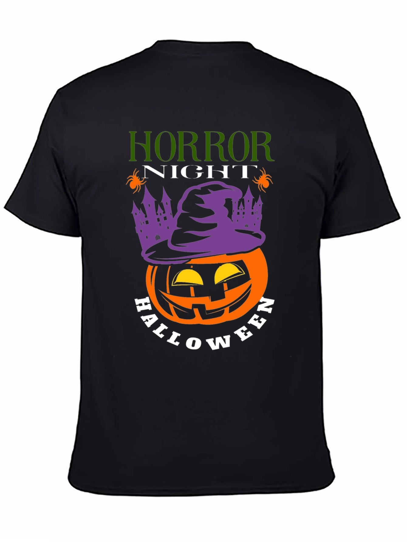 Horror Night Halloween Pumpkin T-Shirt
