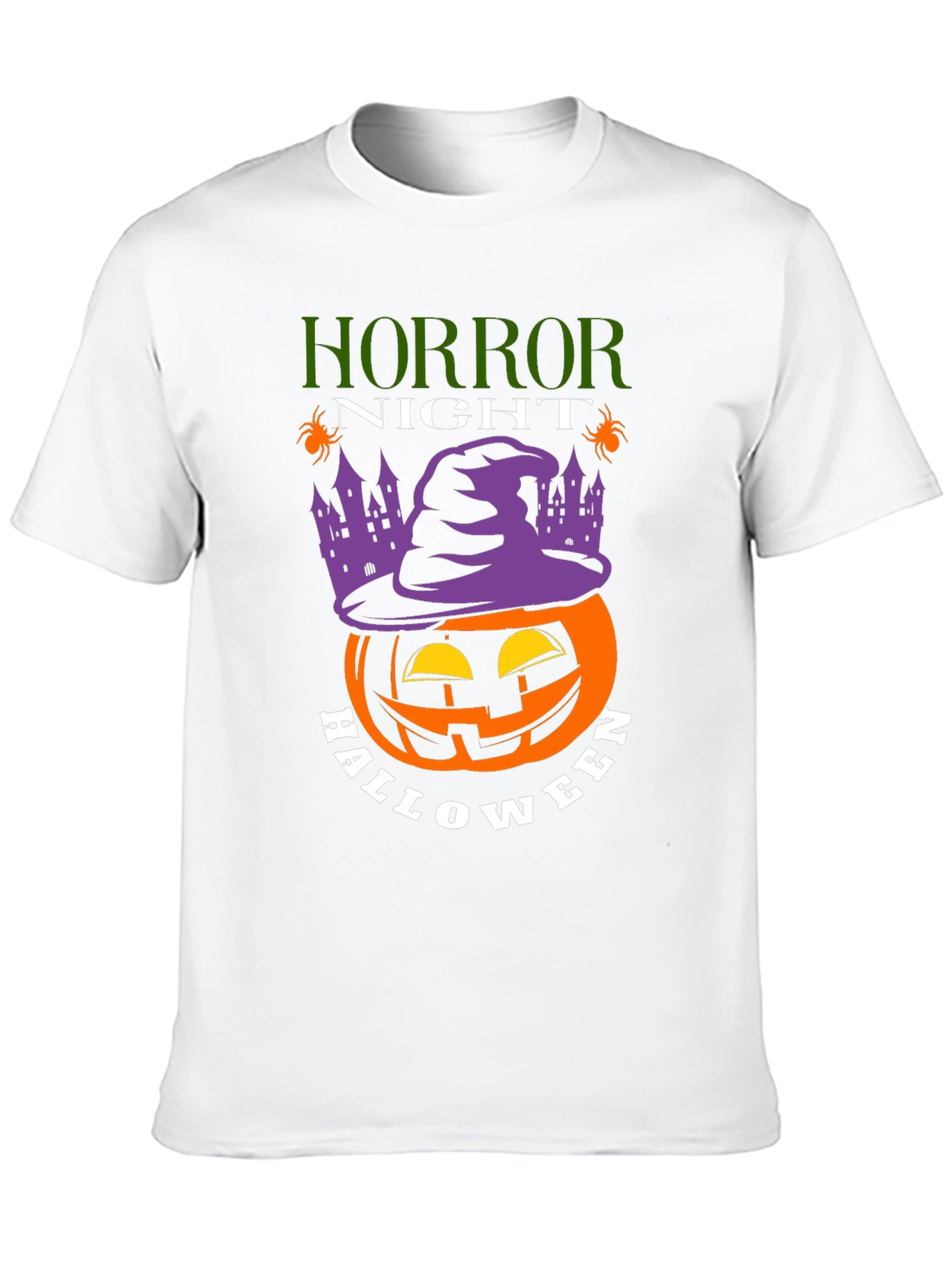 Horror Night Halloween Pumpkin T-Shirt