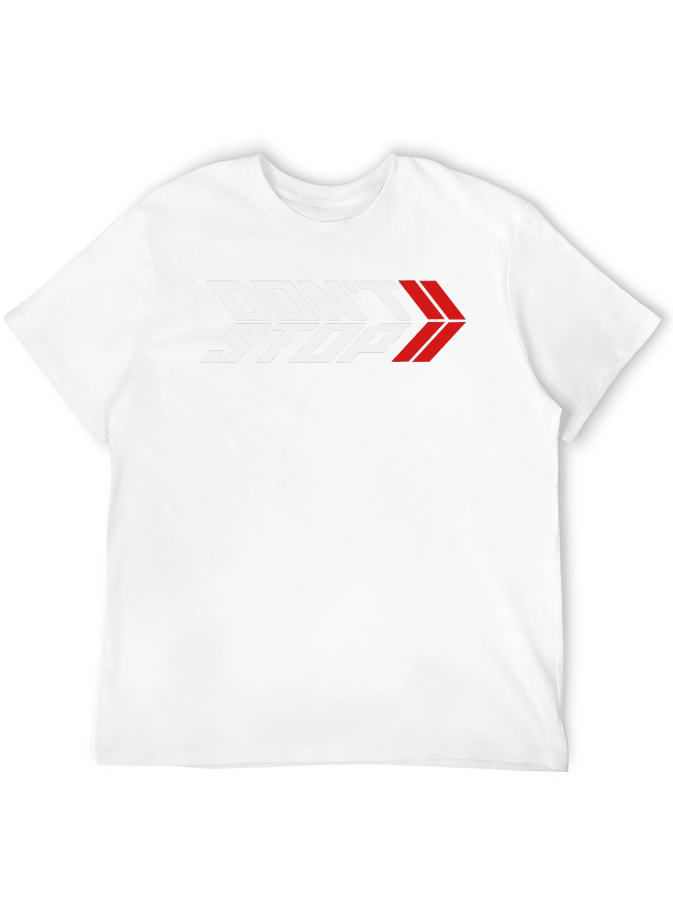 Dont Stop Graphic T-Shirt - Black