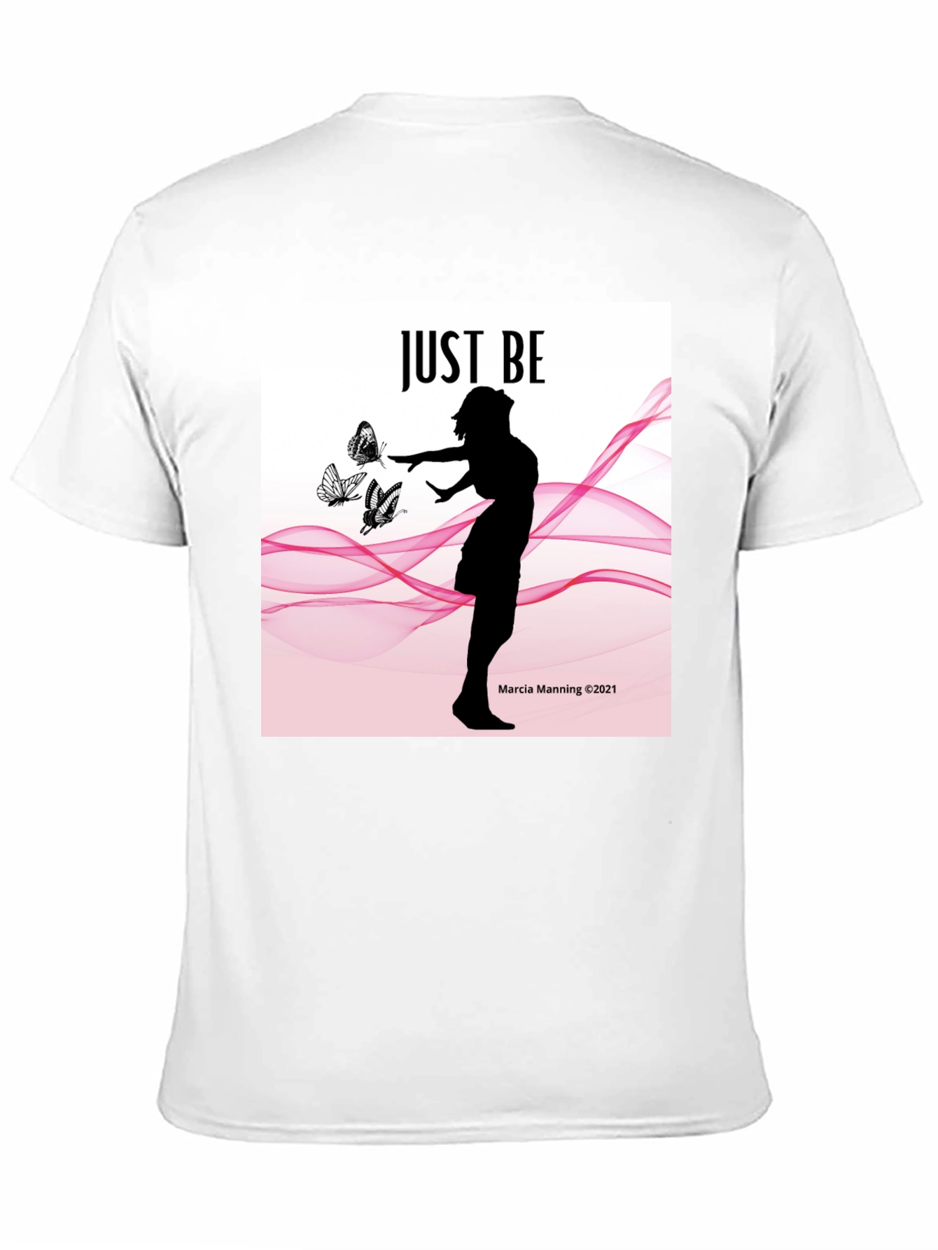 Just Be Womens Silhouette T-Shirt