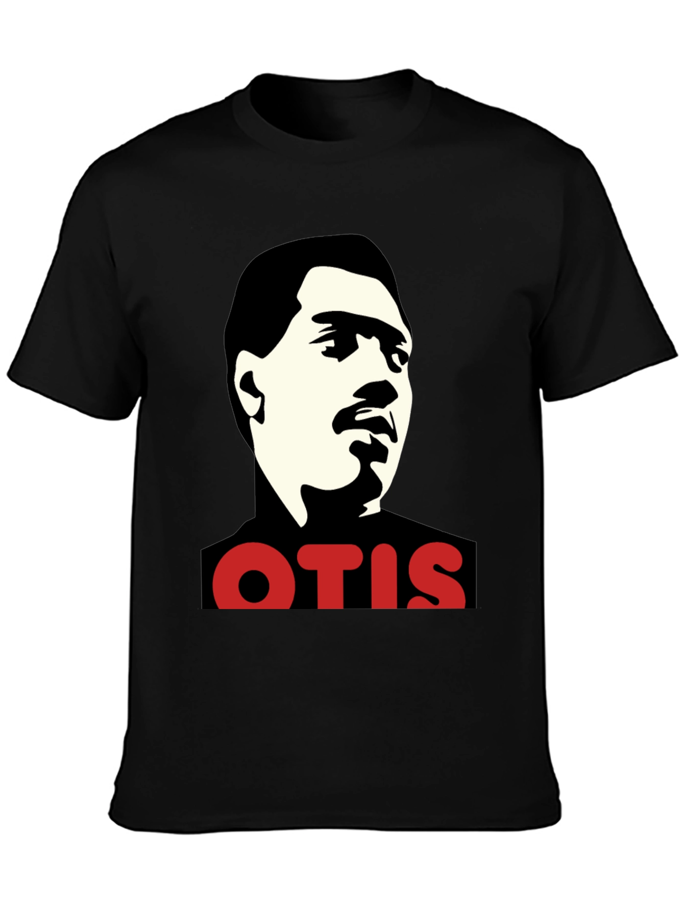 Otis Redding Portrait Black T-Shirt