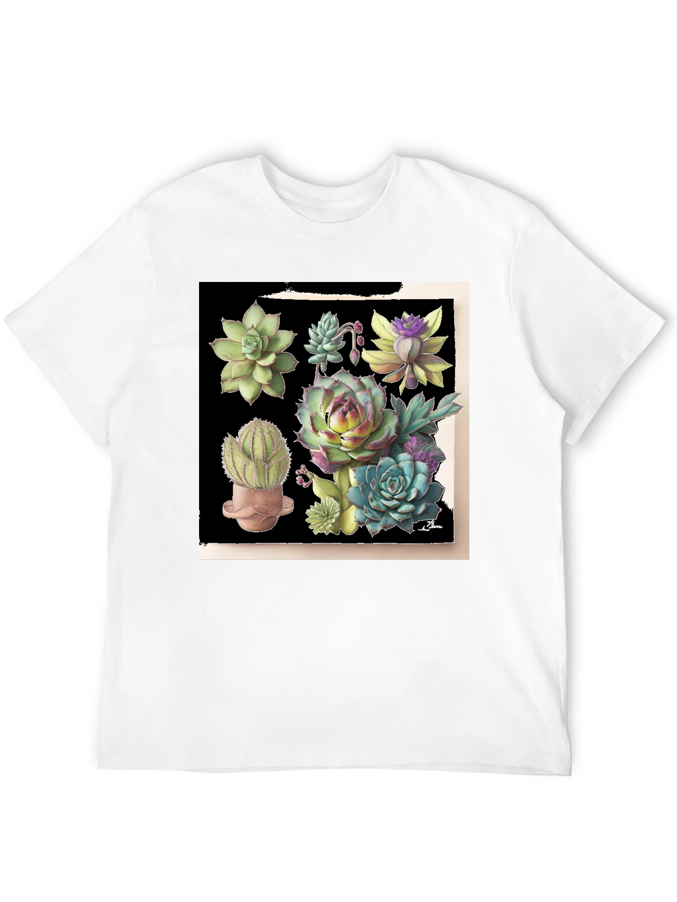 Succulent Garden Graphic Tee