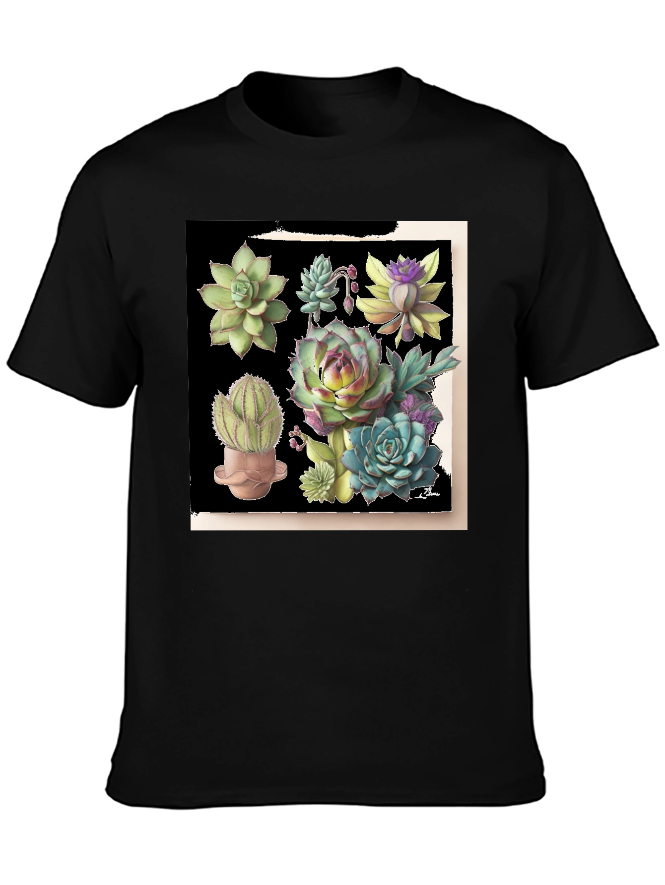 Succulent Garden Graphic Tee