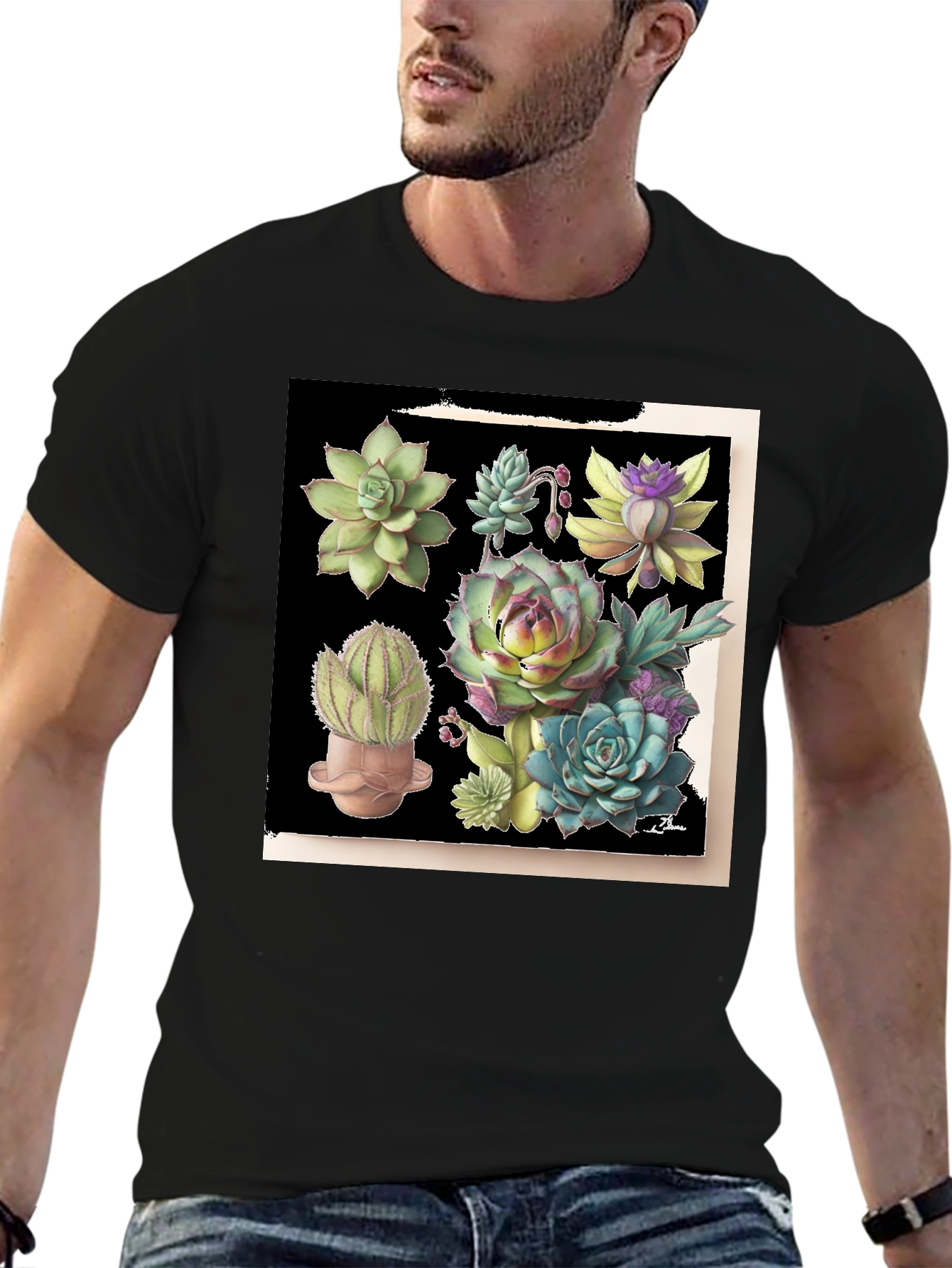 Succulent Garden Graphic Tee