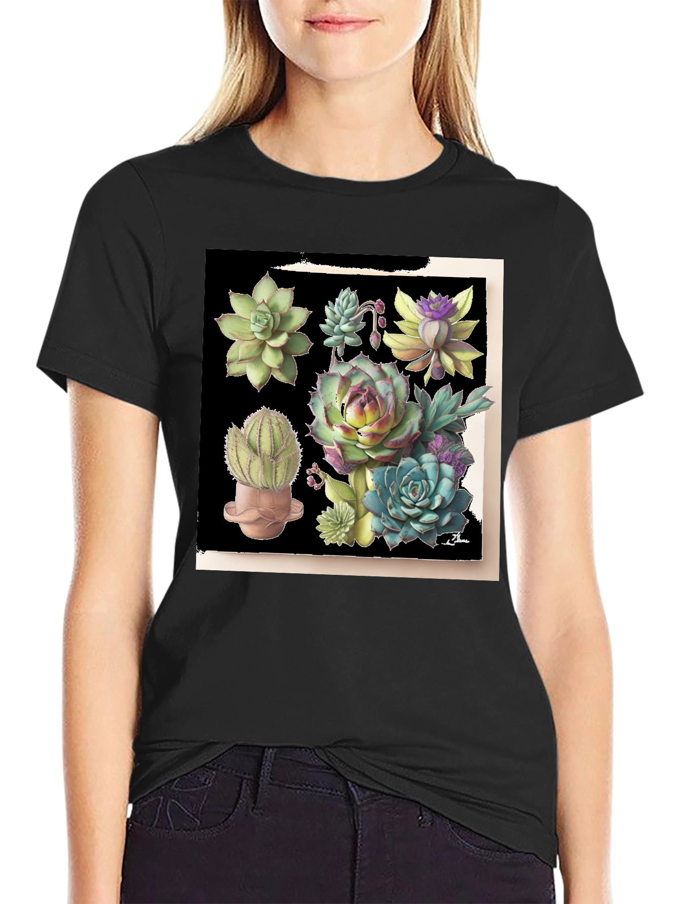 Succulent Garden Graphic Tee