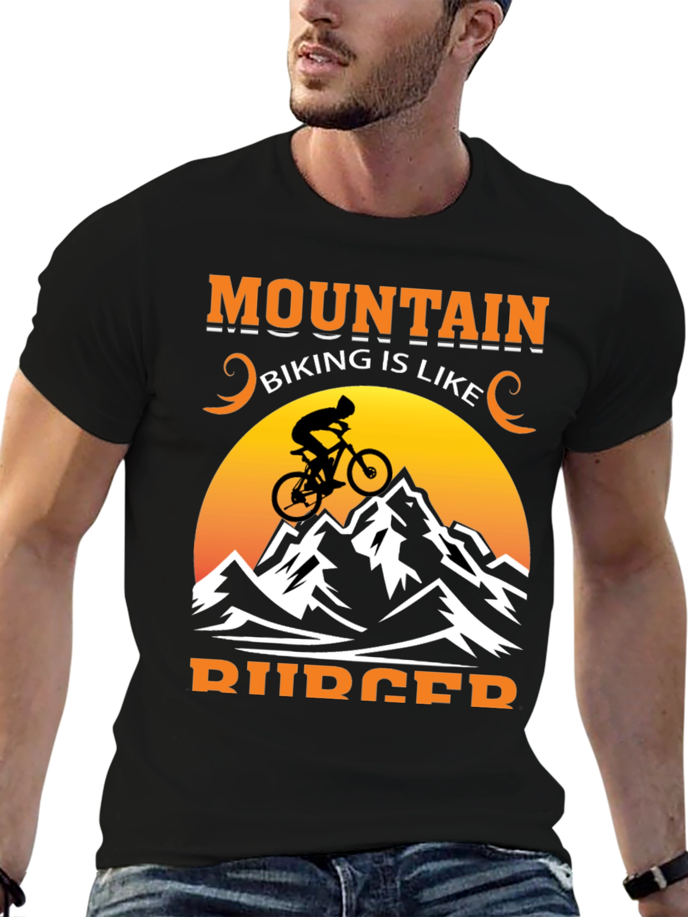 Mountain Biking T-Shirt - Adventure Ready