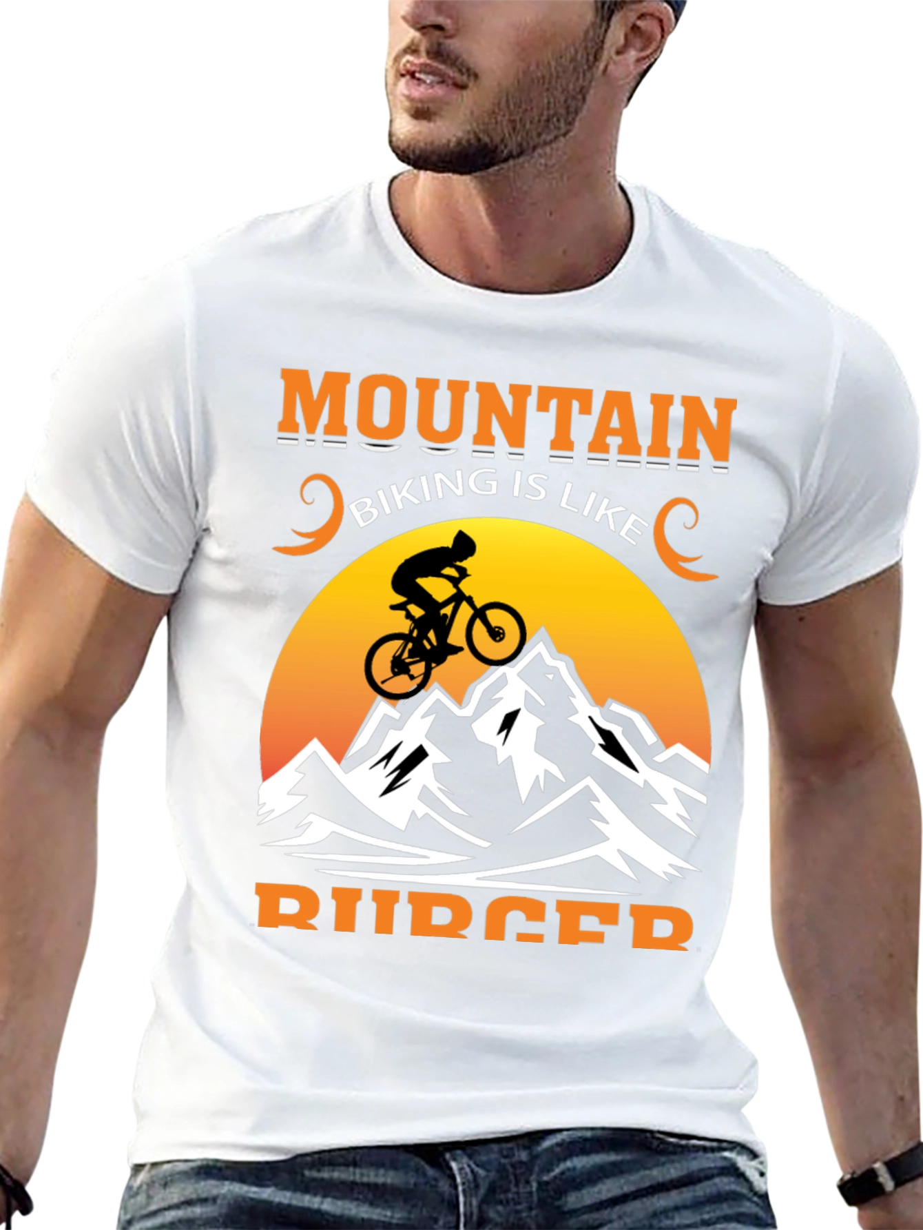 Mountain Biking T-Shirt - Adventure Ready