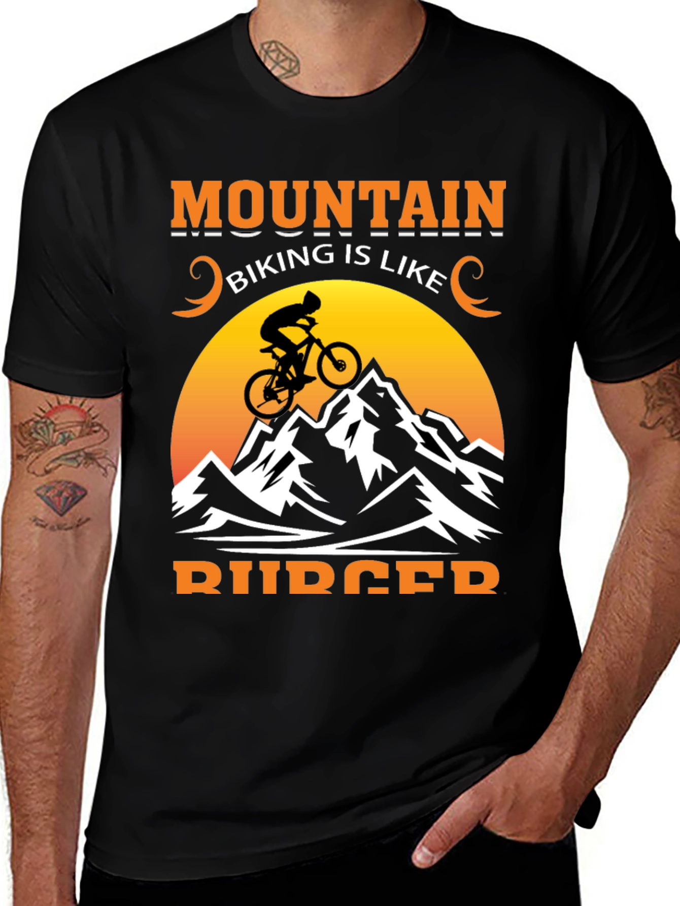 Mountain Biking T-Shirt - Adventure Ready