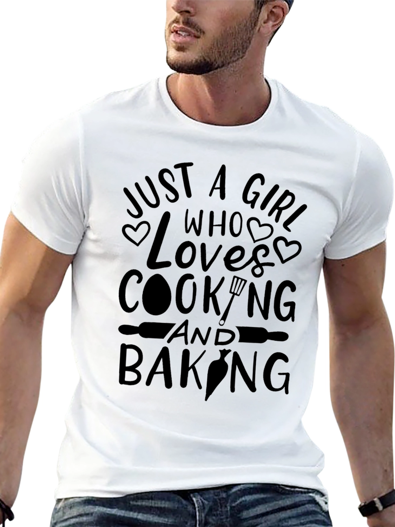 Just A Girl Who Loves Cooking And Baking T-Shirt