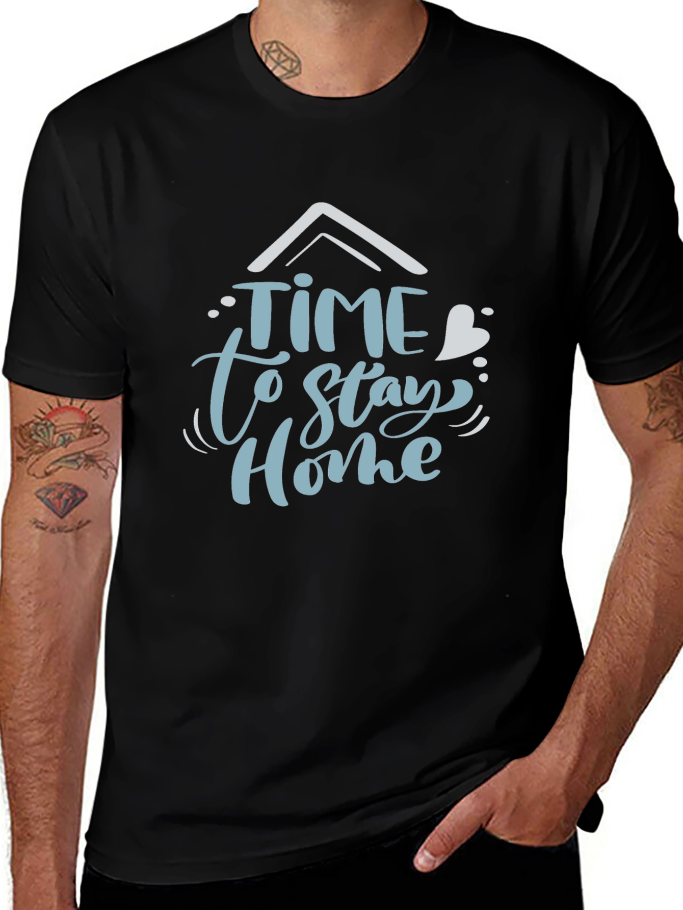 Stay Home Tee: Stylish Comfort & Socially Conscious