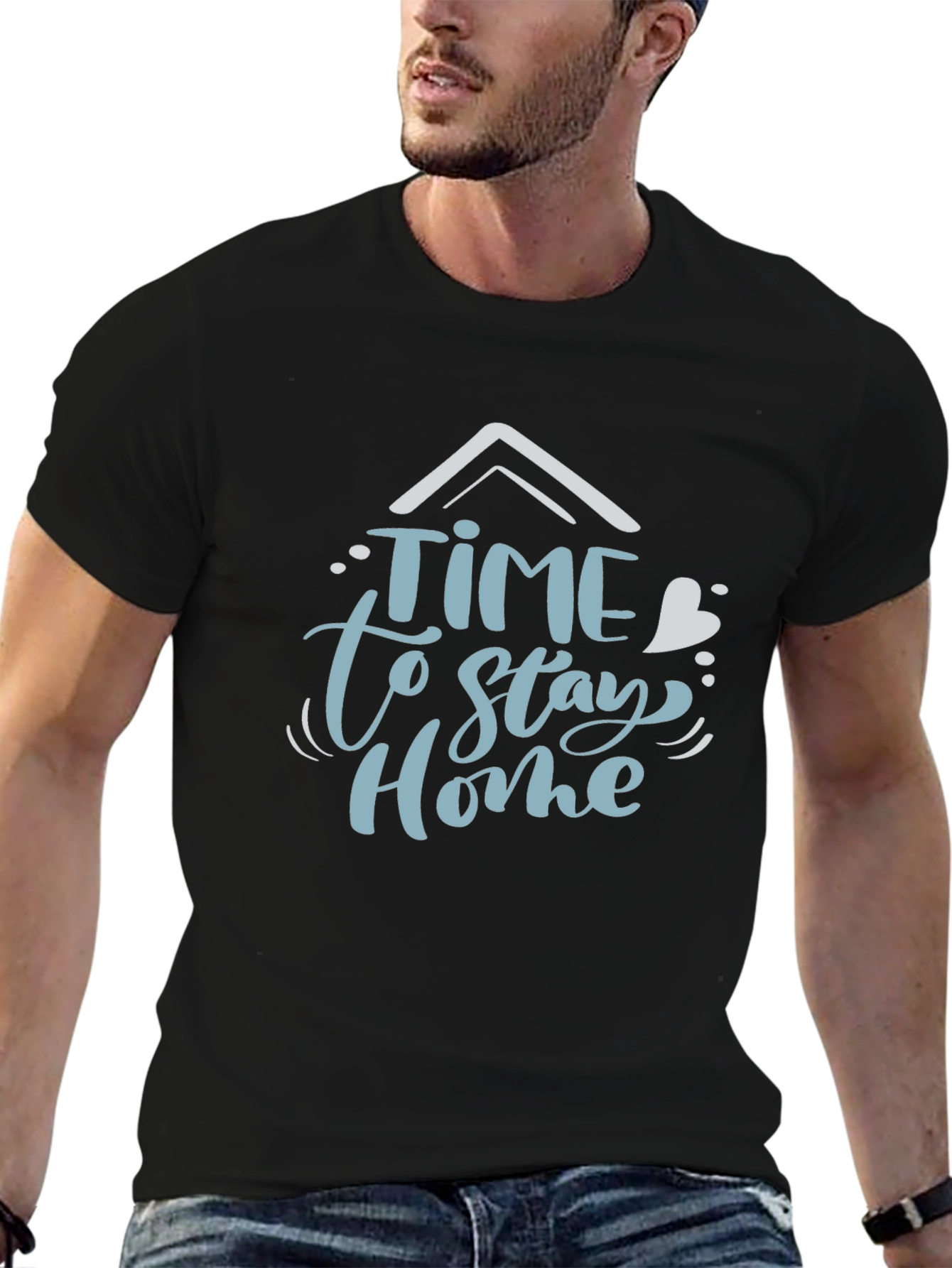 Stay Home Tee: Stylish Comfort & Socially Conscious