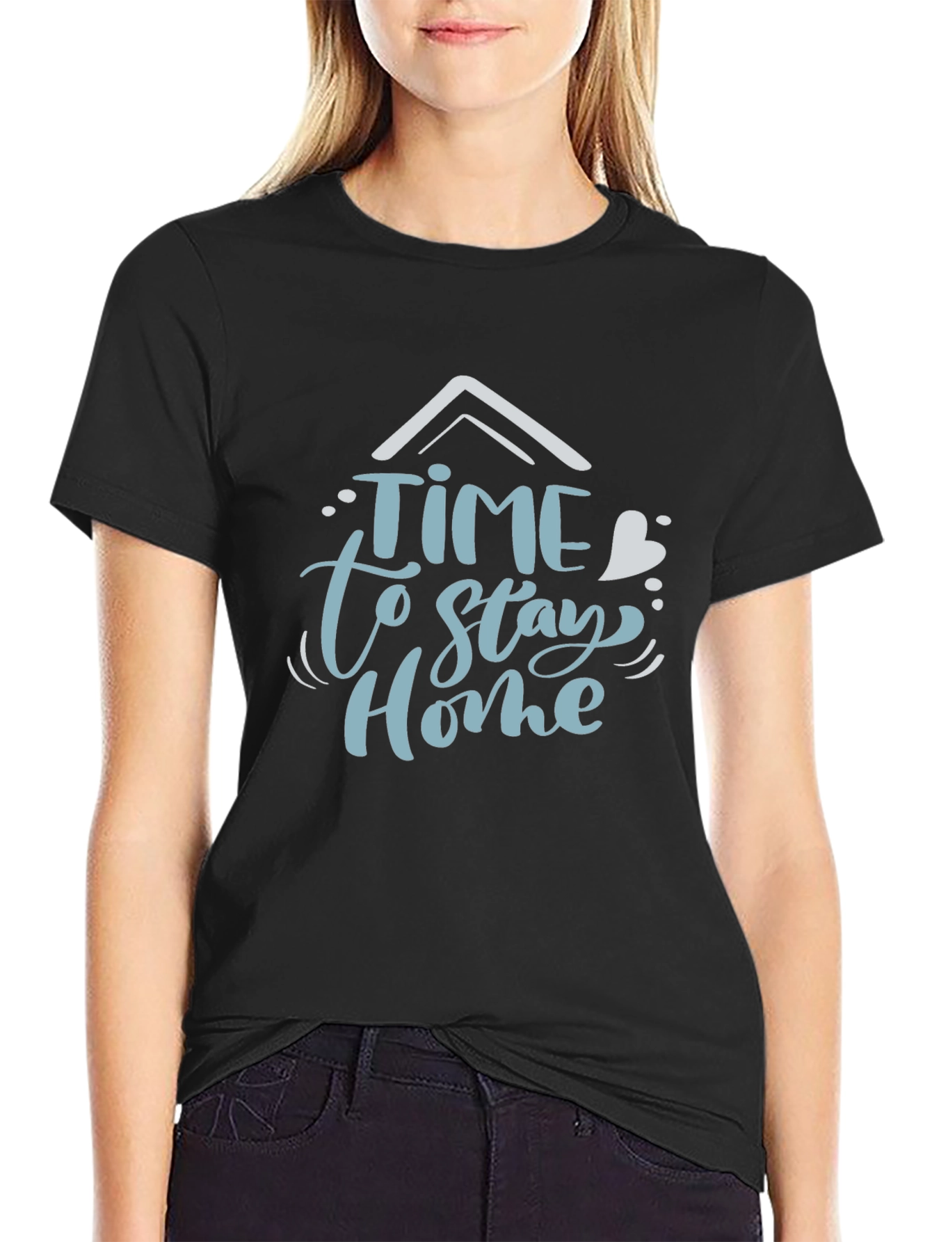 Stay Home Tee: Stylish Comfort & Socially Conscious