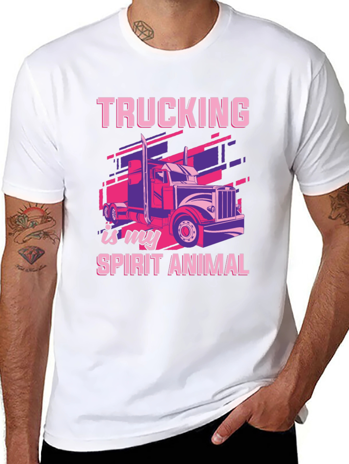 Trucking is my Spirit Animal T-Shirt