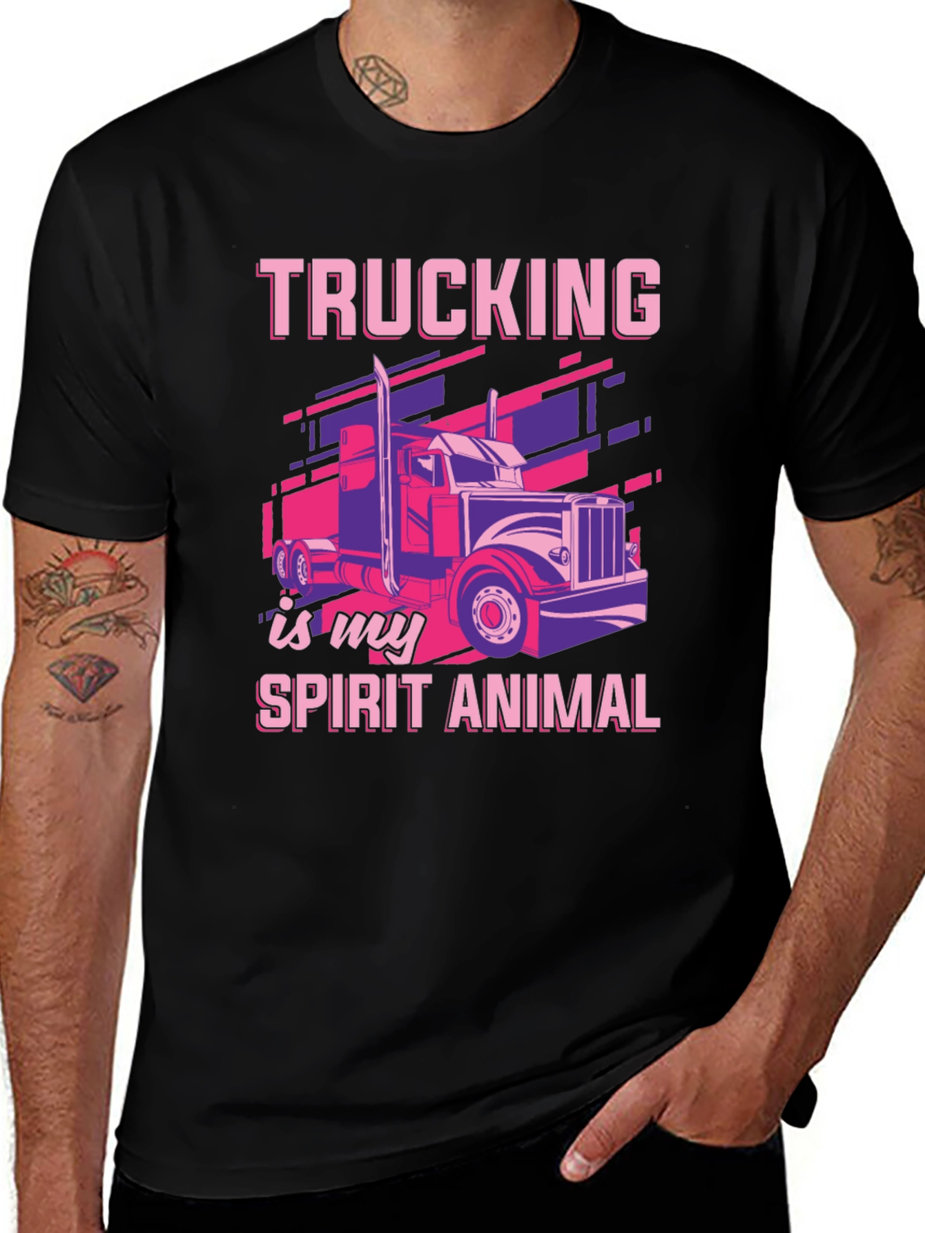 Trucking is my Spirit Animal T-Shirt