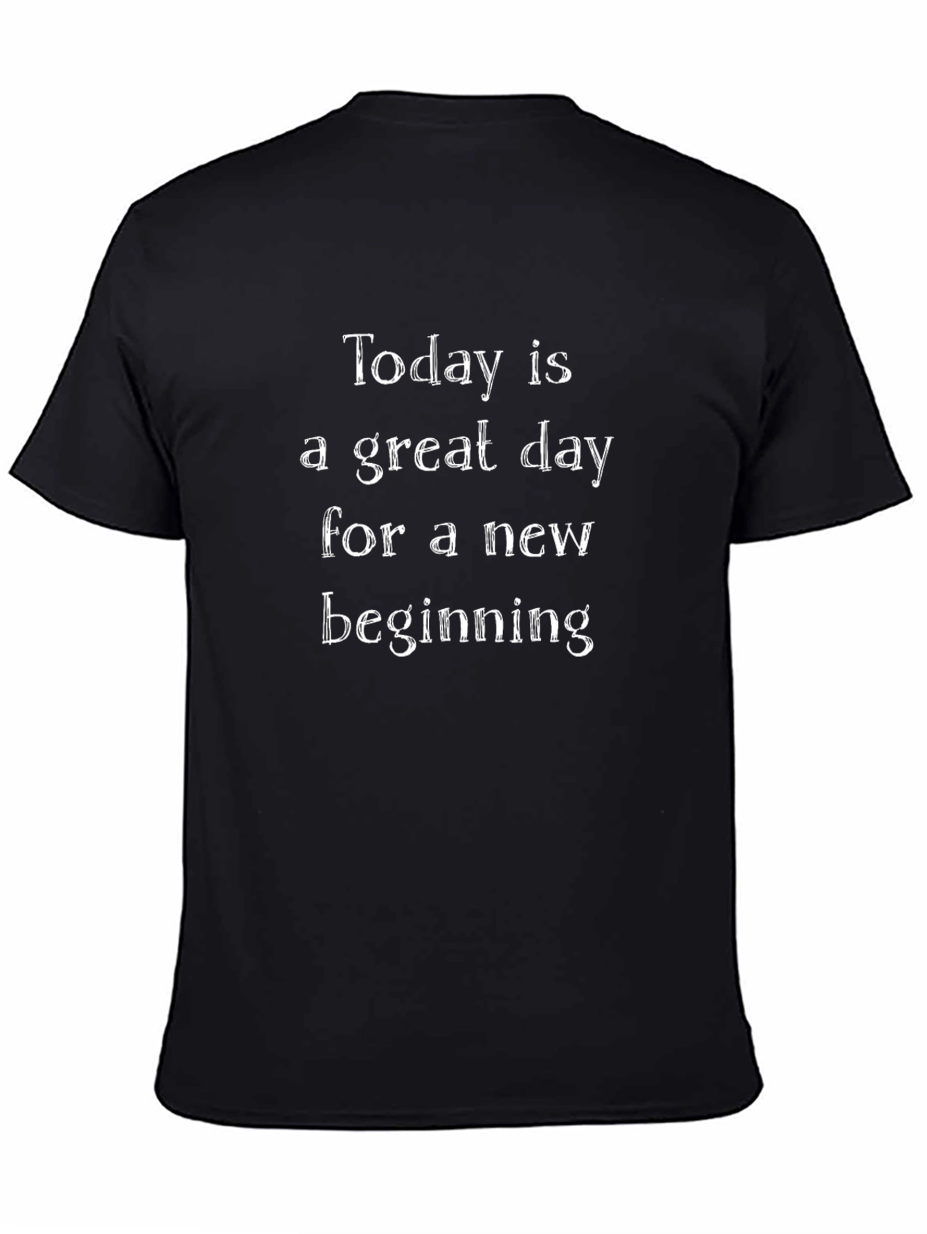 Inspirational Graphic T-Shirt: New Beginnings