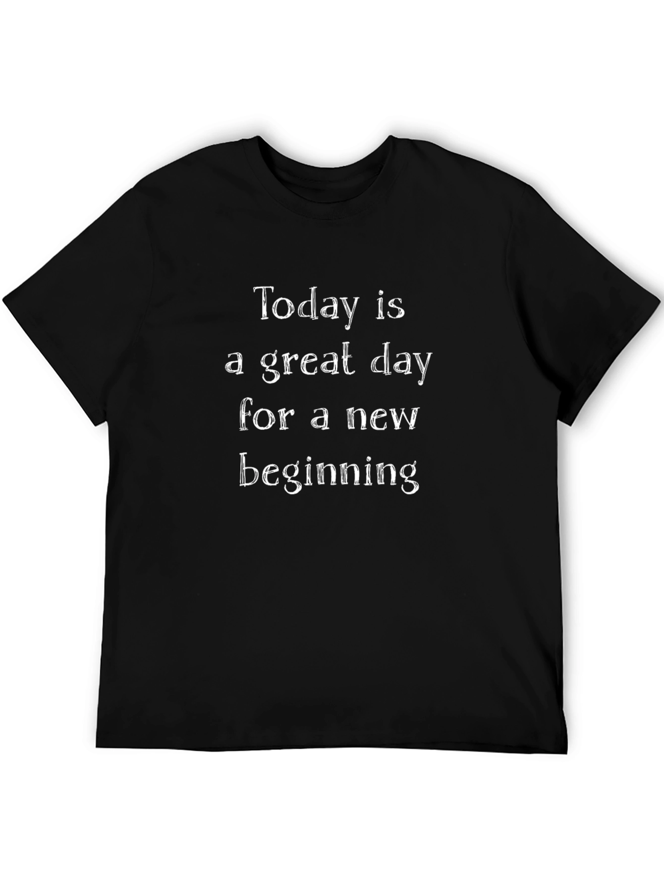 Inspirational Graphic T-Shirt: New Beginnings