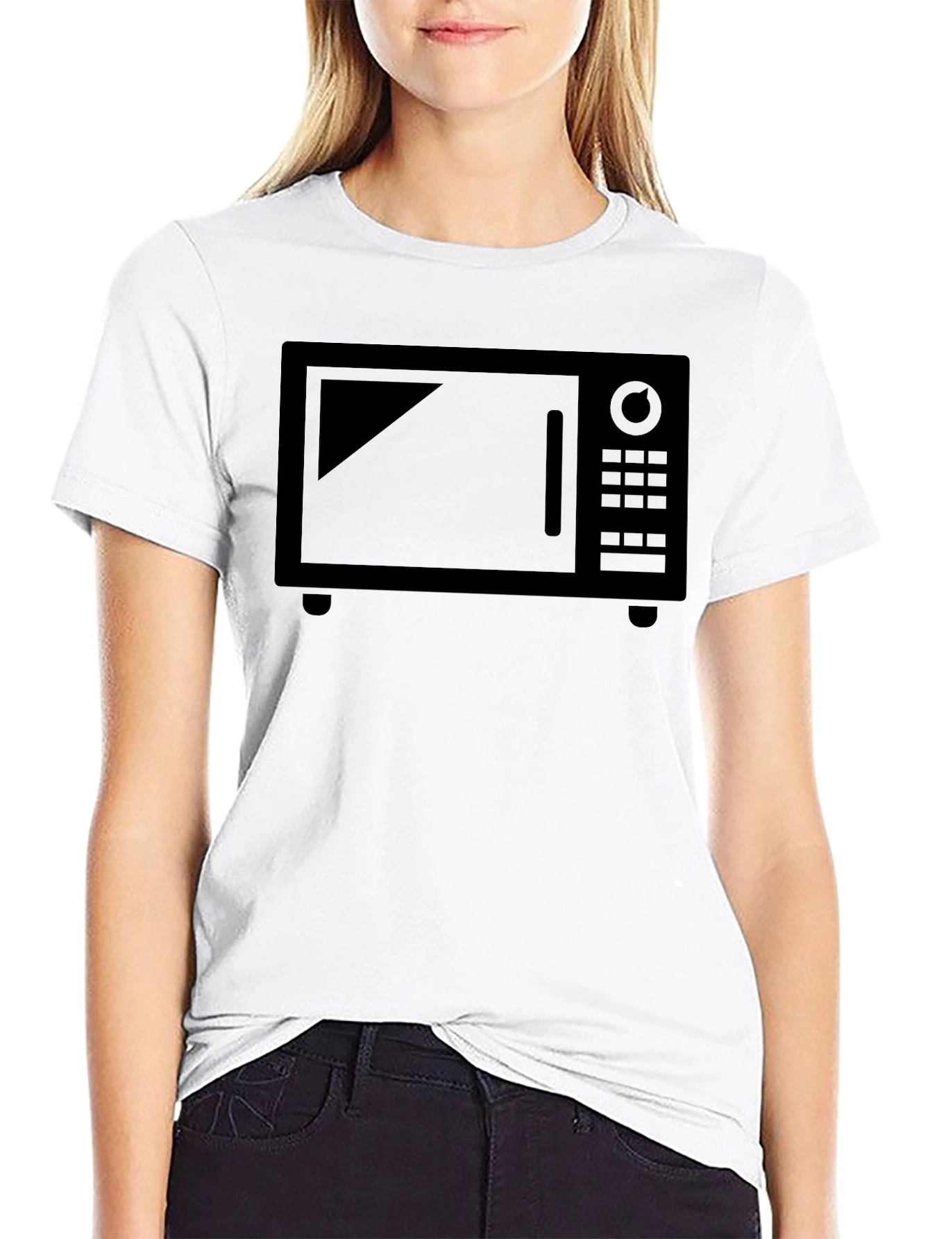 Microwave Graphic Tee - Funny Geeky Shirt