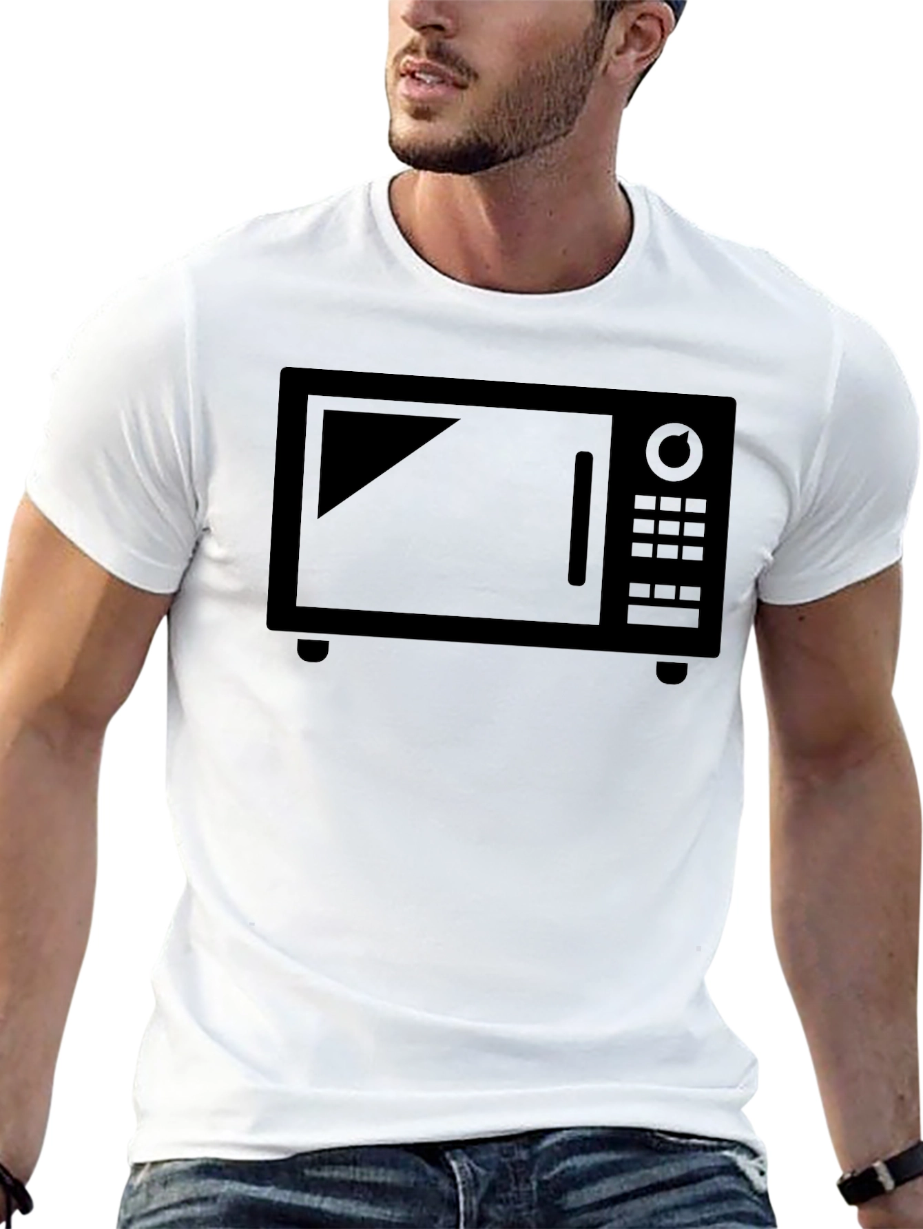 Microwave Graphic Tee - Funny Geeky Shirt