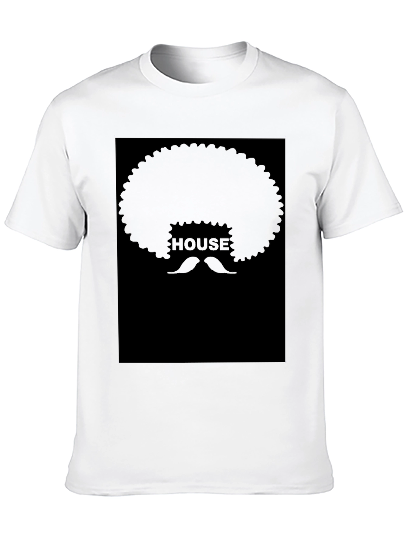 House Afro T-Shirt: Groovy Style!