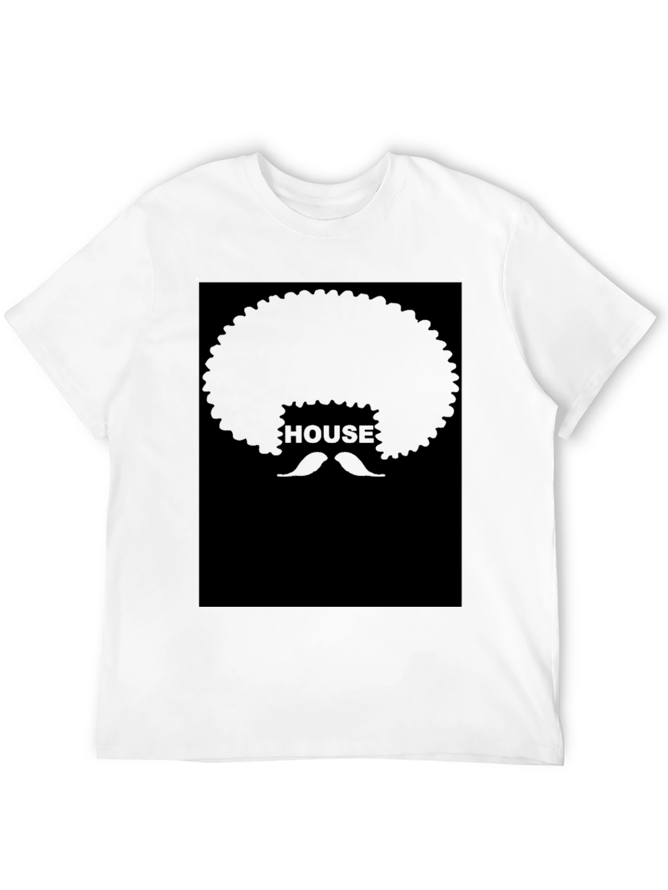 House Afro T-Shirt: Groovy Style!