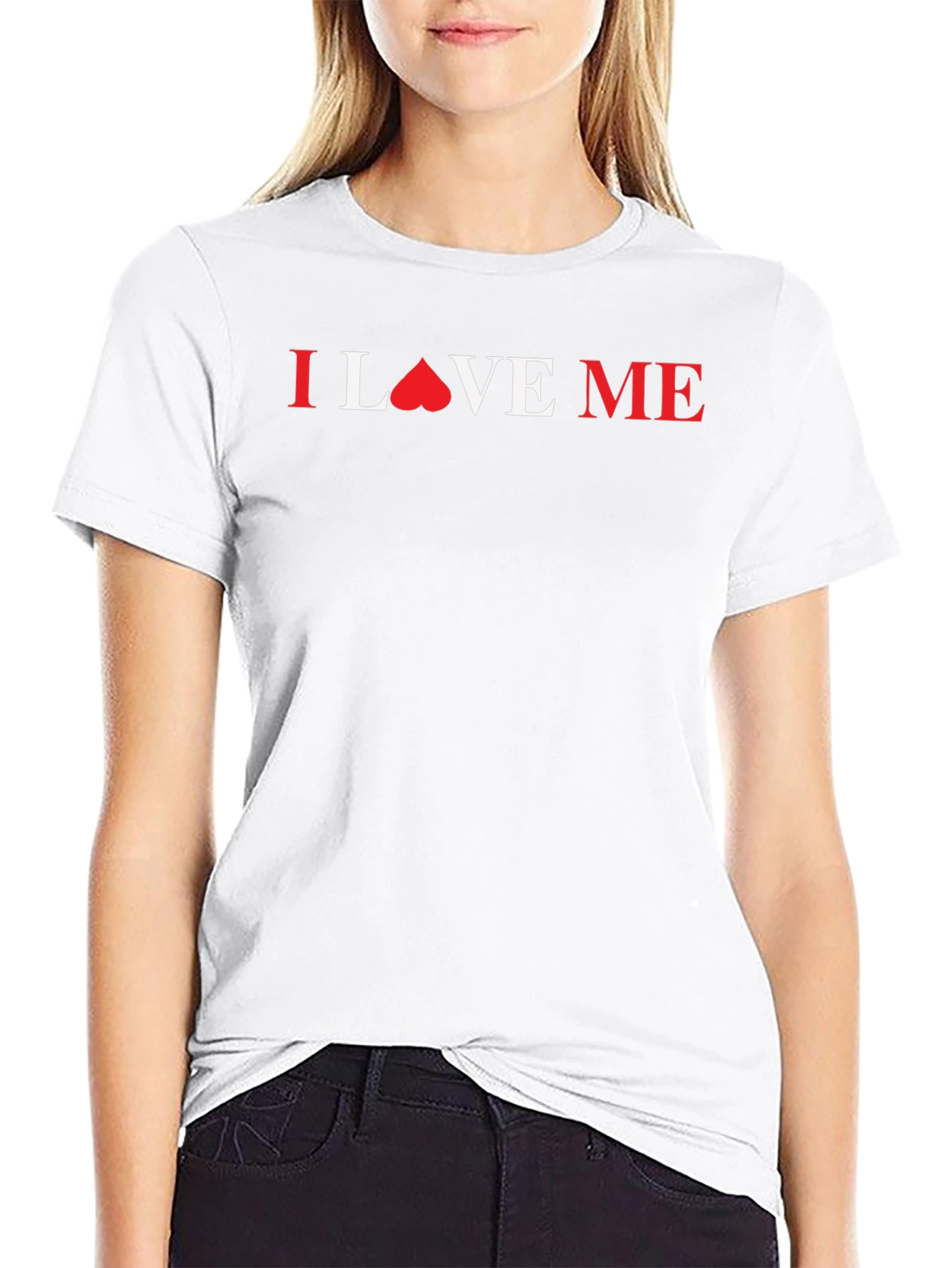 I Love Me Graphic Tee - Soft Cotton Blend