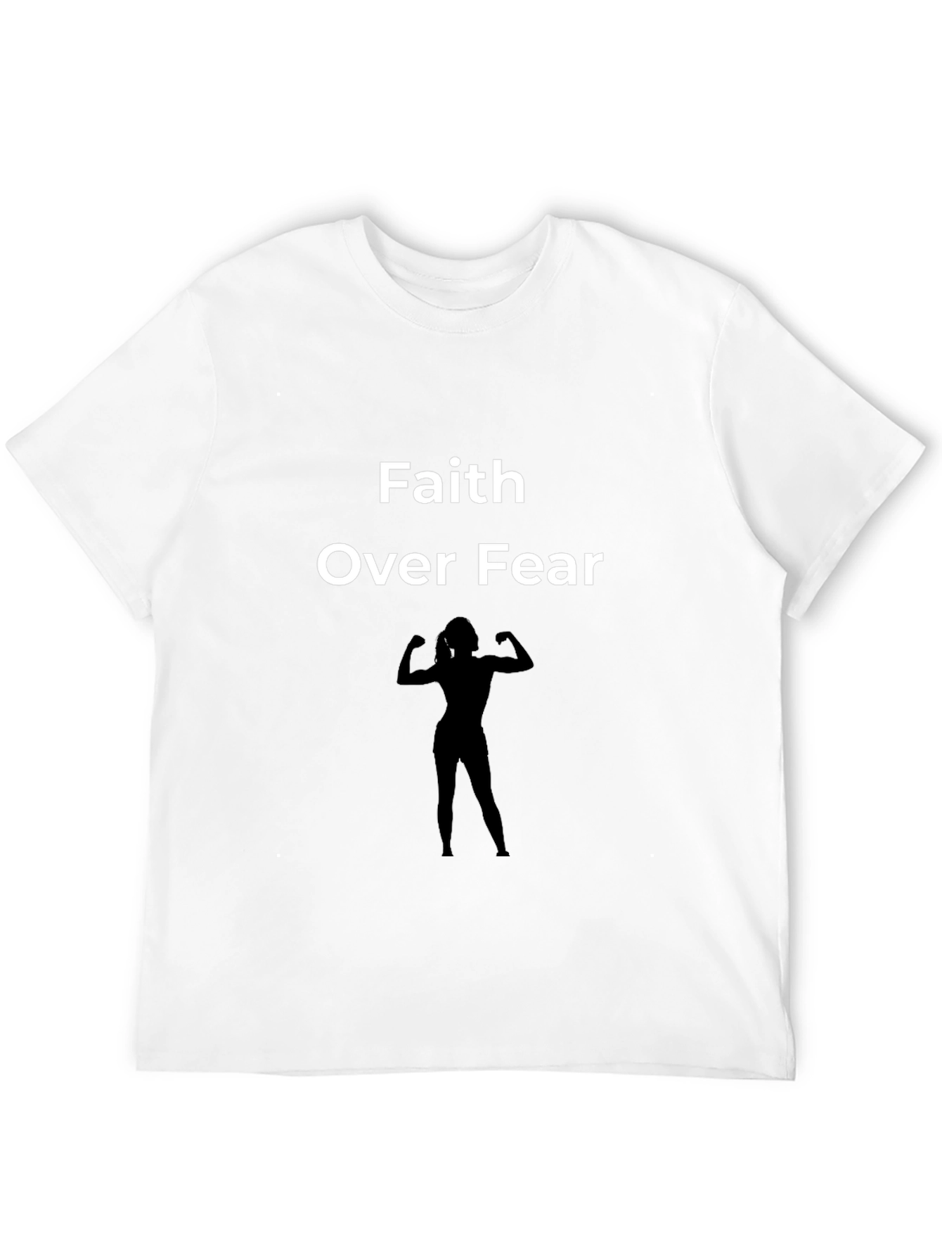 Faith Over Fear Graphic Tee - Black Unisex T-Shirt