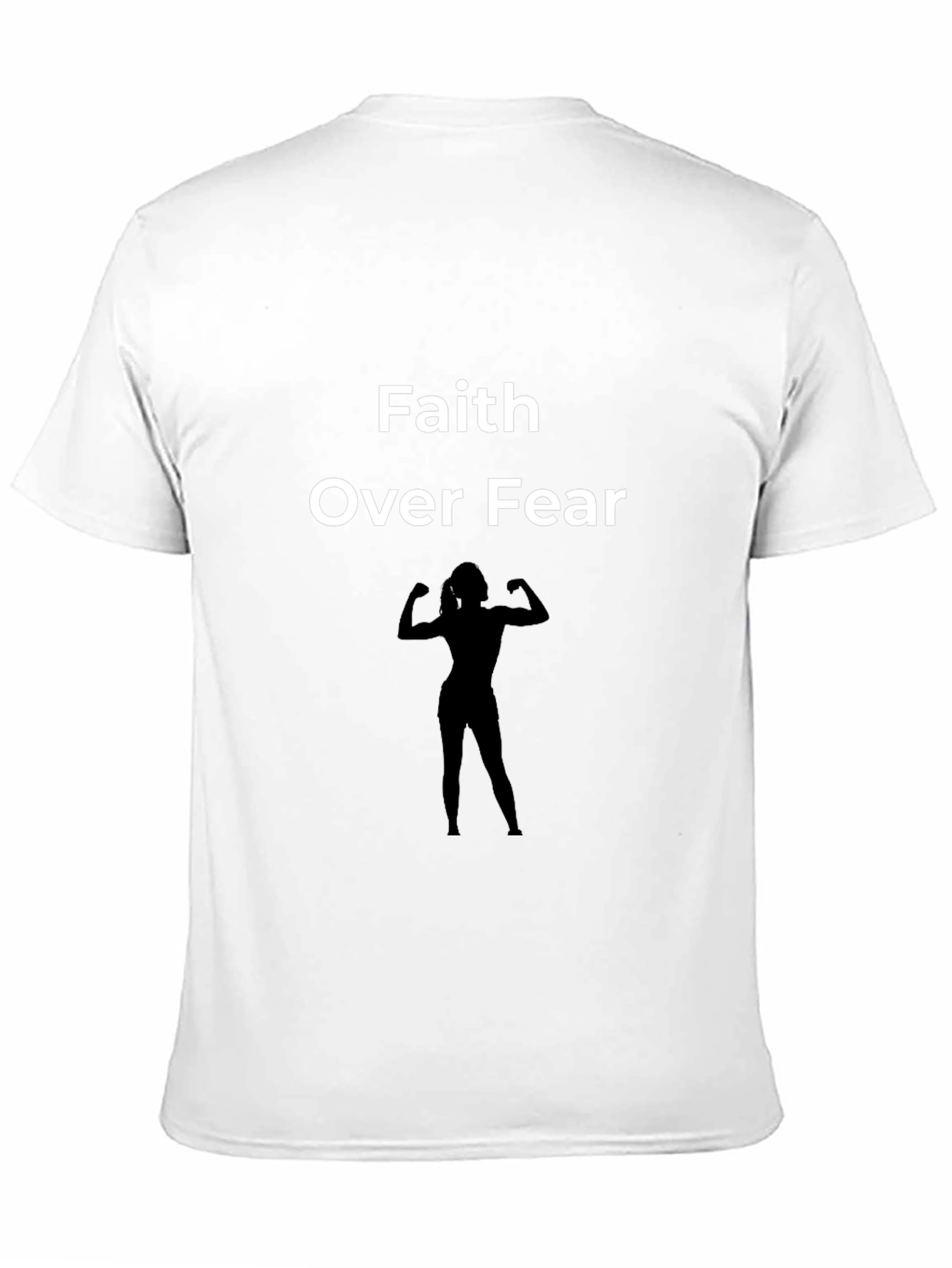 Faith Over Fear Graphic Tee - Black Unisex T-Shirt